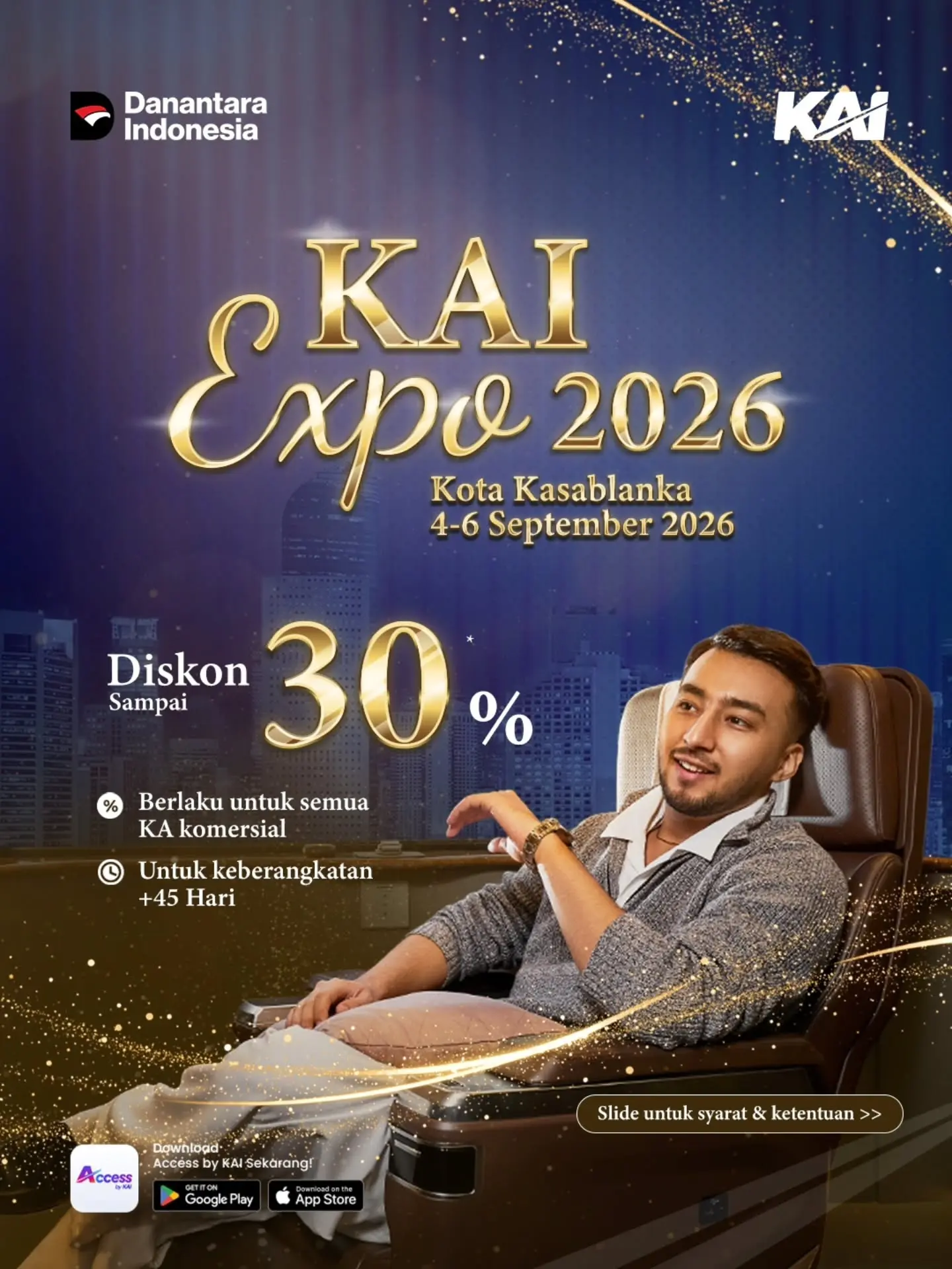 Diskon Tiket KA hingga 30% di KAI EXPO 2026 - Image 1
