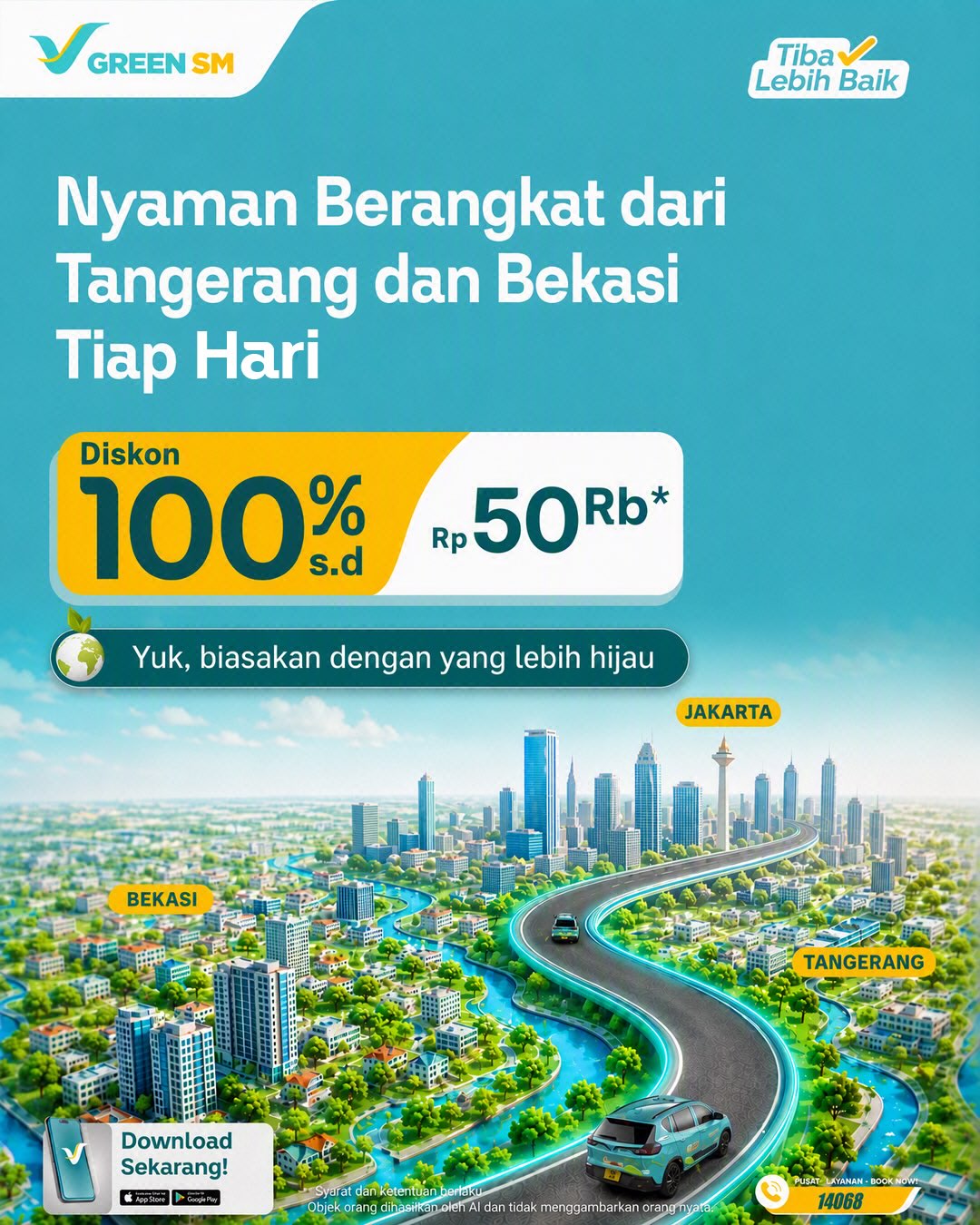 Promo Green SM: Diskon Hingga 100% untuk Warga Bekasi & Tangerang! - Image 2