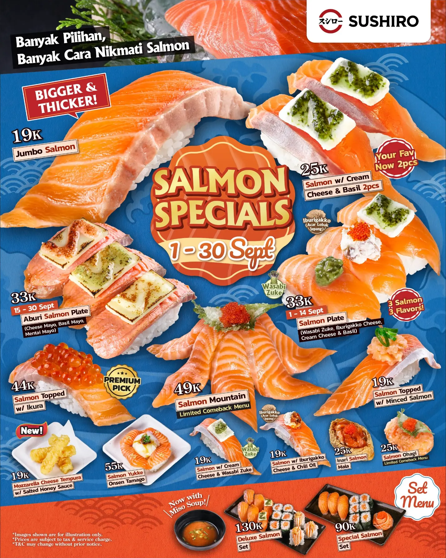 Salmon Specials at Sushiro Indonesia – Until Sep 30, 2026! 🍣 - Image 2