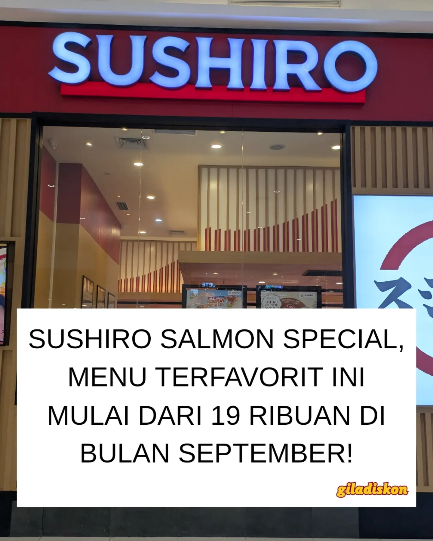 Salmon Specials at Sushiro Indonesia – Until Sep 30, 2026! 🍣 - Image 1