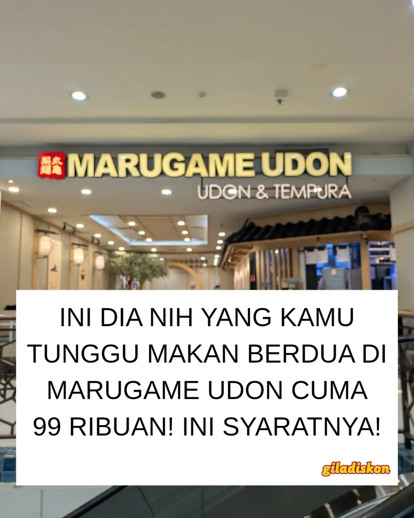 Promo 9.9: Beli 2 Udon Pilihan Cuma 99K - Image 1