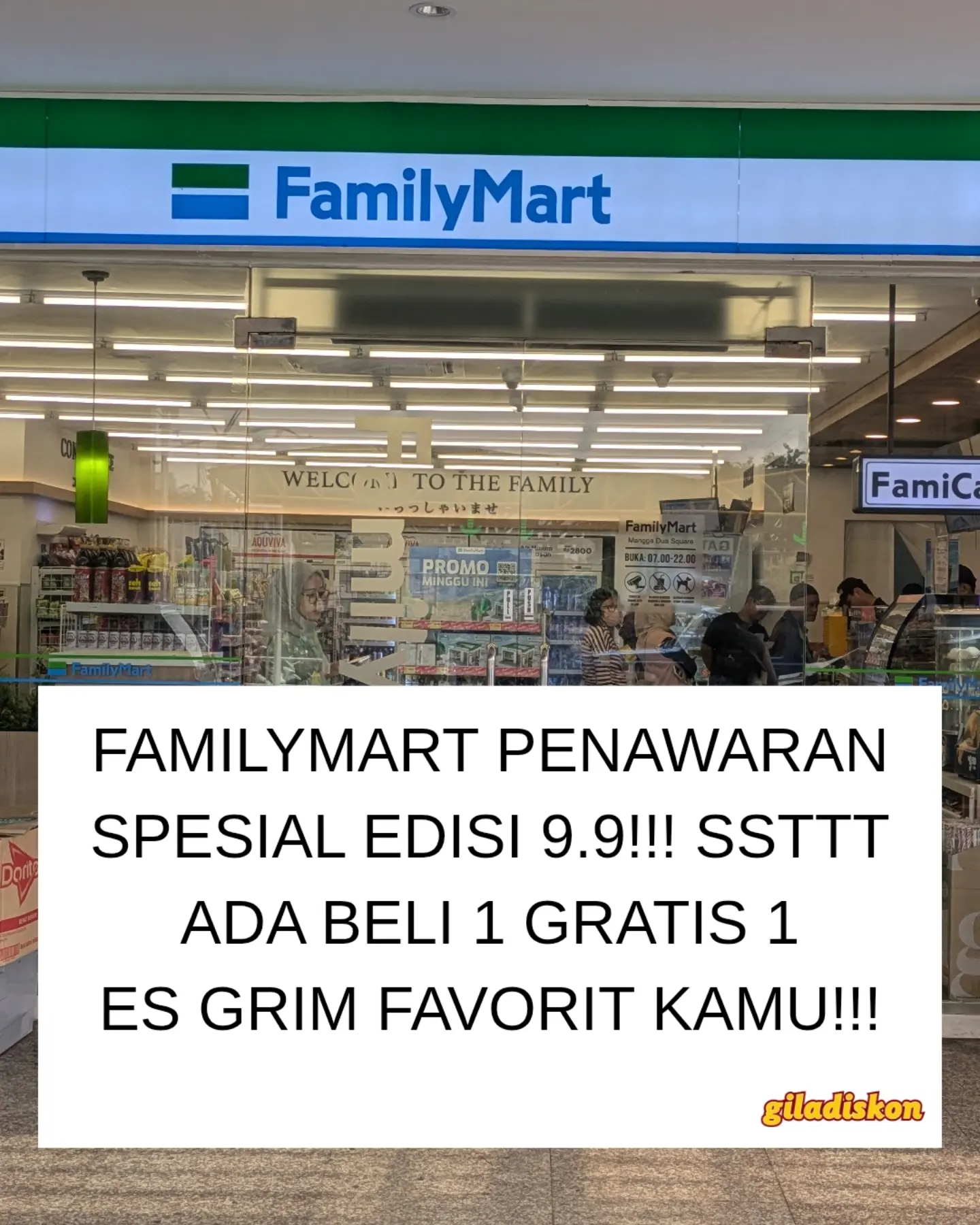Flash Sale 9.9 FamilyMart: Diskon Spesial Produk Favorit! - Image 1
