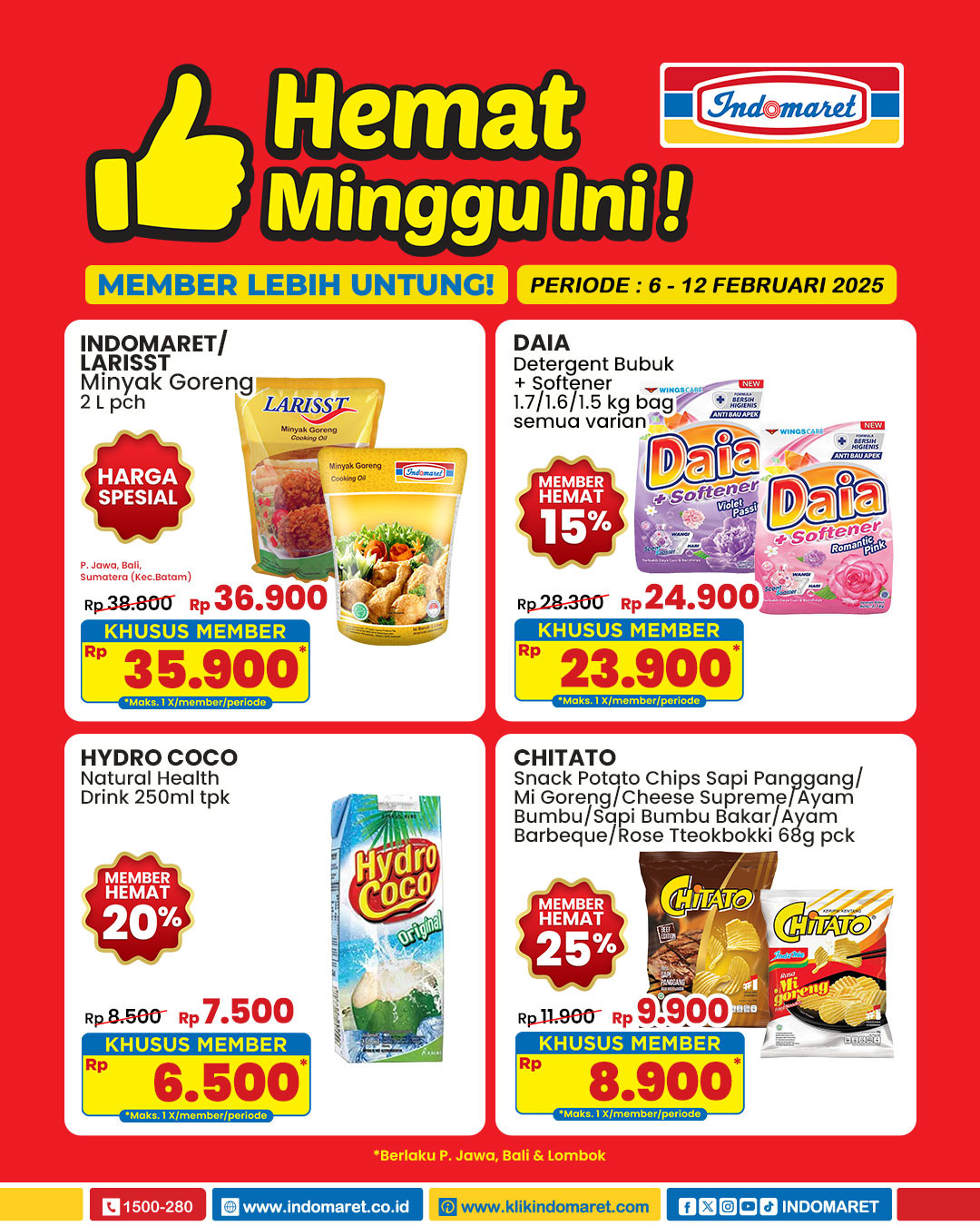 Promo Indomaret Hemat Minggu Ini Periode 6 -12 Februari 2025 - Image 1