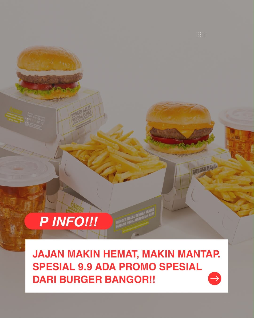 Promo 9.9 Burger Bangor 8–10 Sep: Umroh Gratis & Hadiah Rp15 Juta!