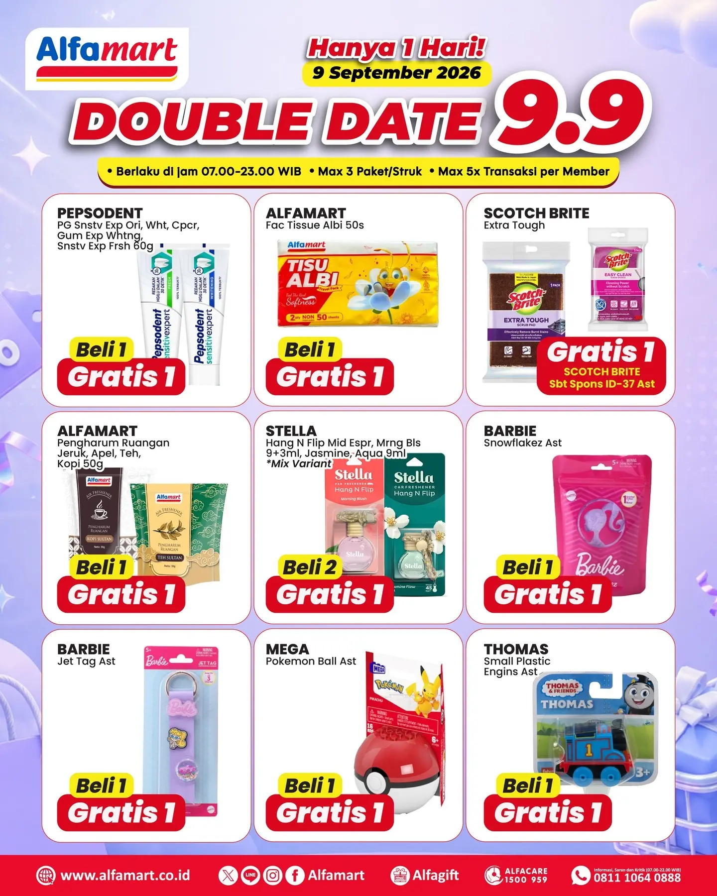DOUBLE DATE 9.9‼️ Beli 1 Dapat Bonus, Beli 2 Dapat Bonus Lagi! COCOK BUAT NEMENI - Image 7