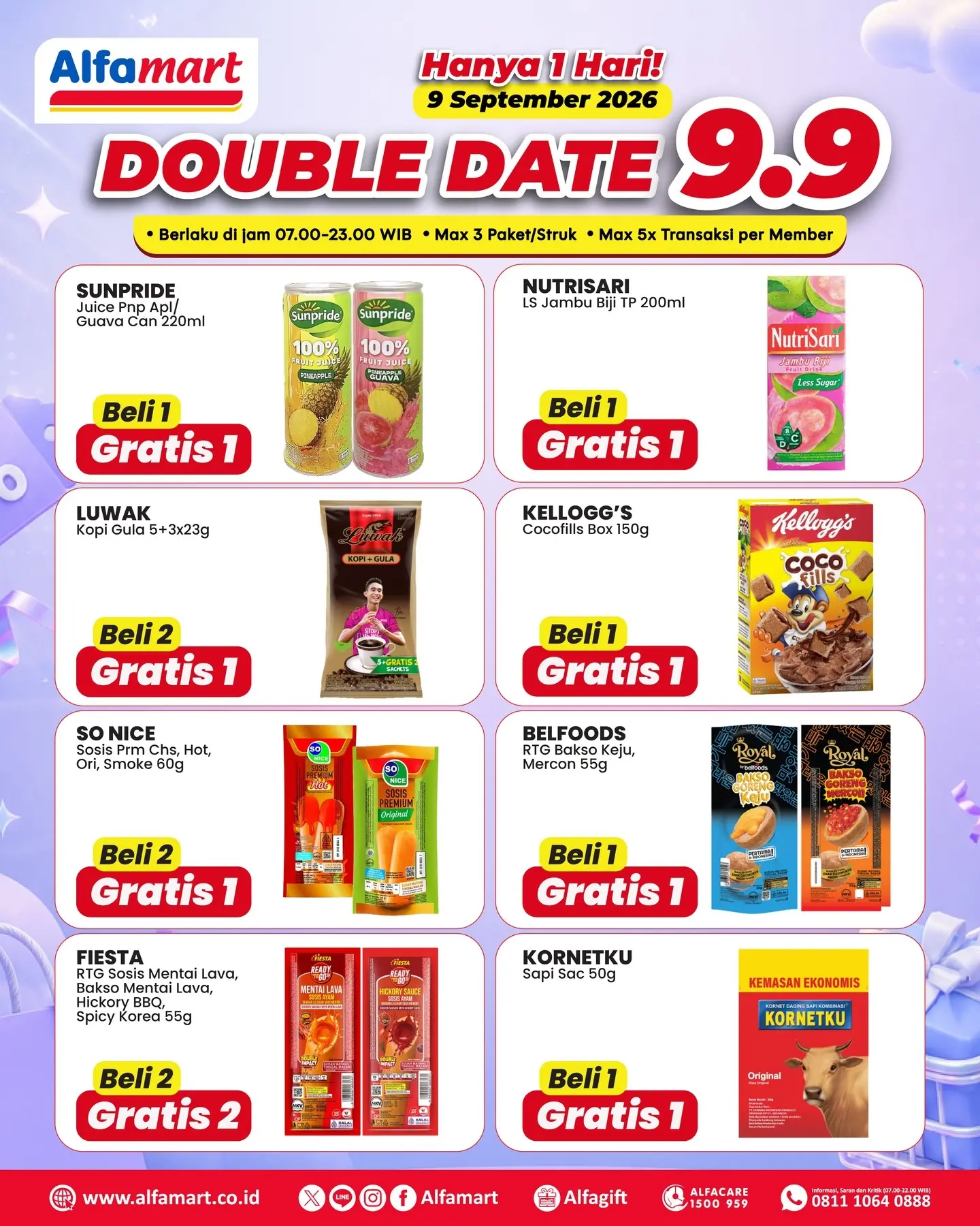 DOUBLE DATE 9.9‼️ Beli 1 Dapat Bonus, Beli 2 Dapat Bonus Lagi! COCOK BUAT NEMENI - Image 6