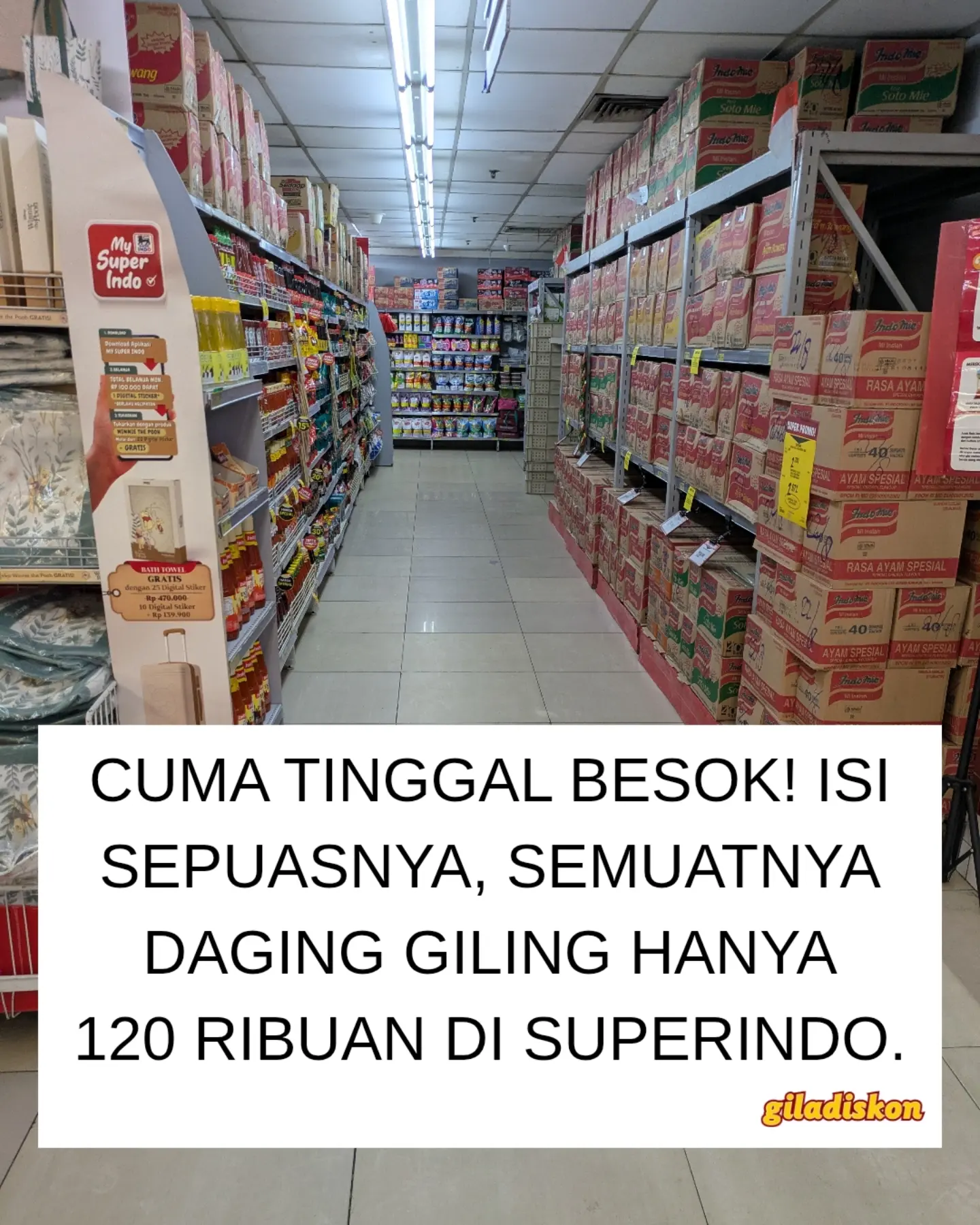 Ambil & Isi Sepuasnya Daging Giling Rp129.900/box di Super Indo - Image 1