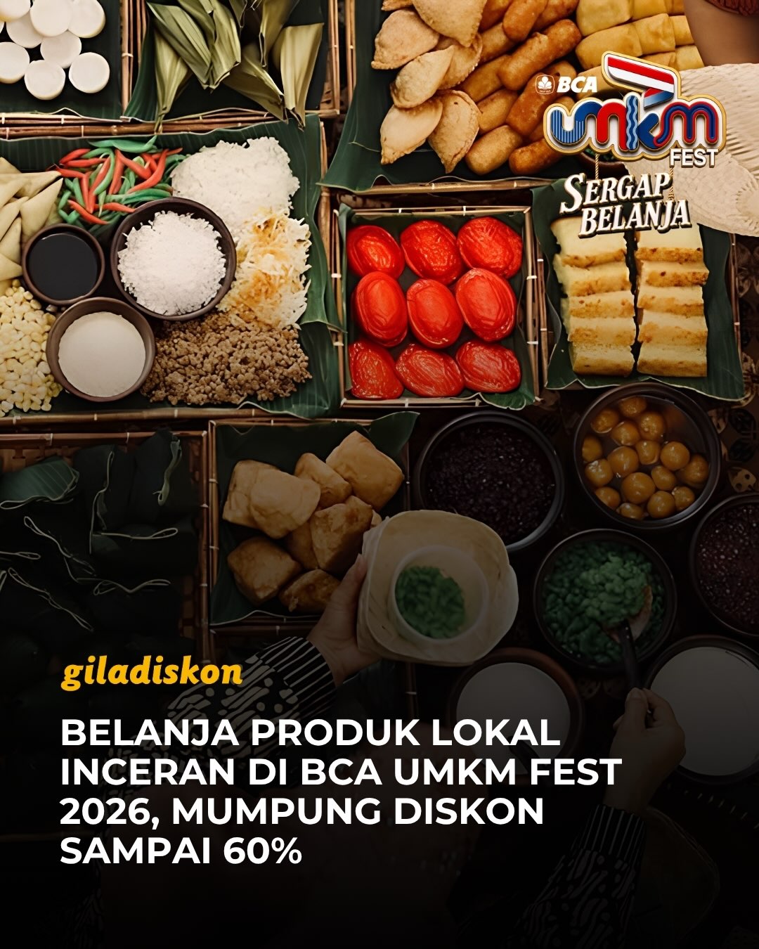 Diskon sampai 60% Produk Lokal di BCA UMKM Fest 2026 - Image 1