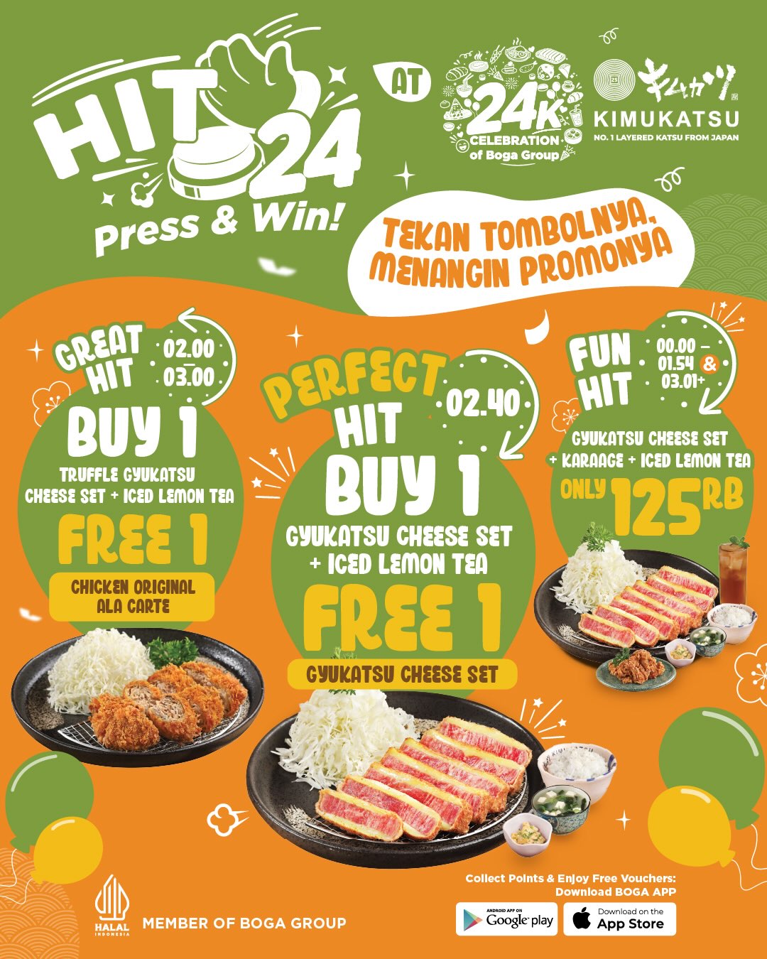 Main di BOGA Anniversary ke-24, Dapat Reward Makan di Seluruh Resto BOGA! - Image 3