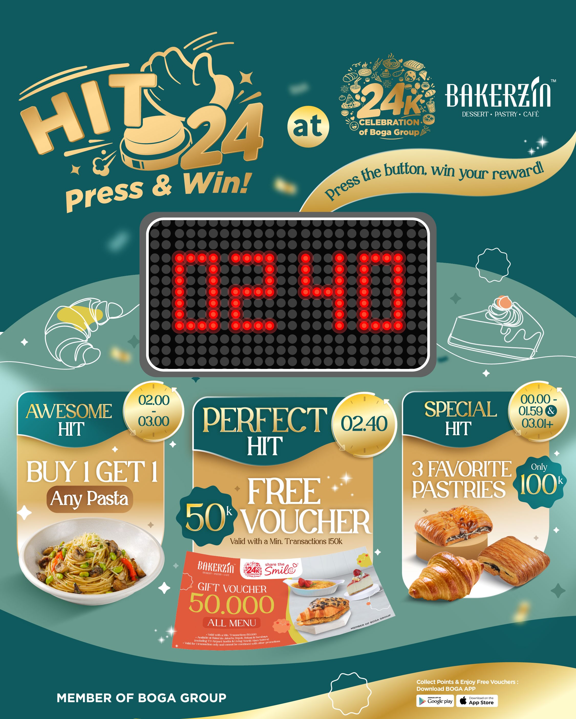 Main di BOGA Anniversary ke-24, Dapat Reward Makan di Seluruh Resto BOGA! - Image 9