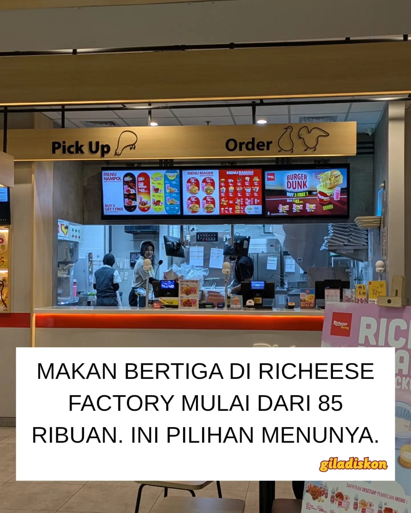 KanTRI Road Richeese: 3 Ayam + 3 Nasi + 3 Minum Mulai 28 Ribuan - Image 1