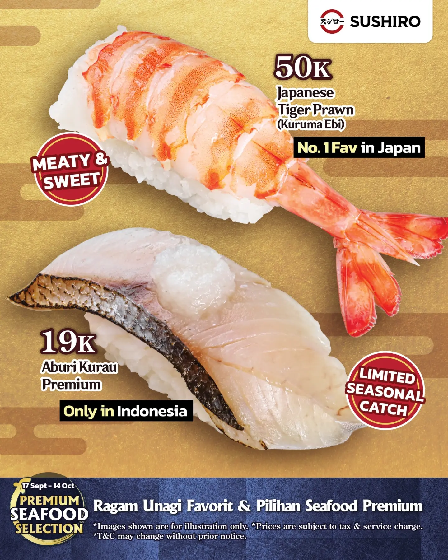 Unagi Crispy, Creamy, Savory & Premium Seafood di Sushiro, 17 Sep–14 Okt 2026 - Image 6