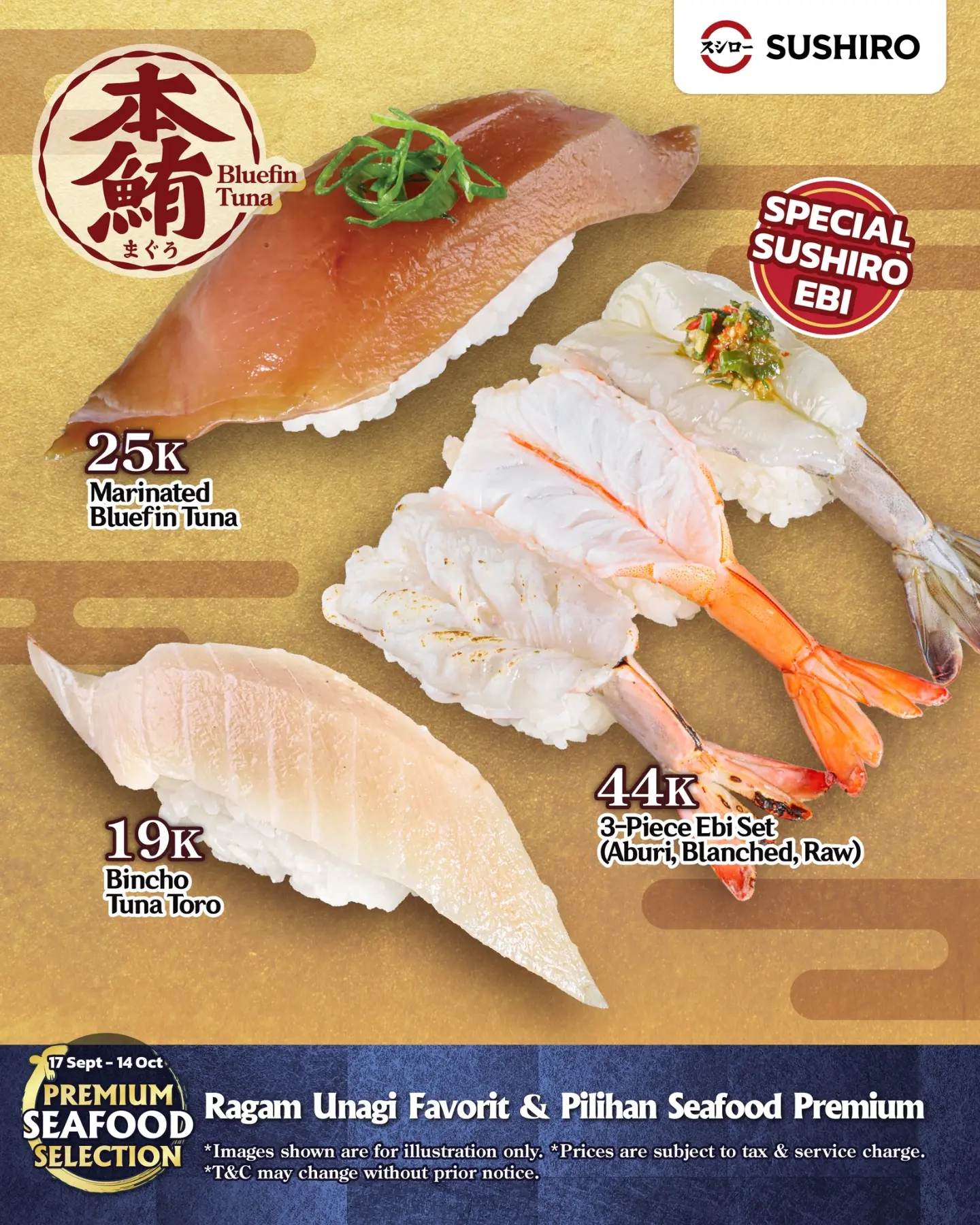 Unagi Crispy, Creamy, Savory & Premium Seafood di Sushiro, 17 Sep–14 Okt 2026 - Image 3