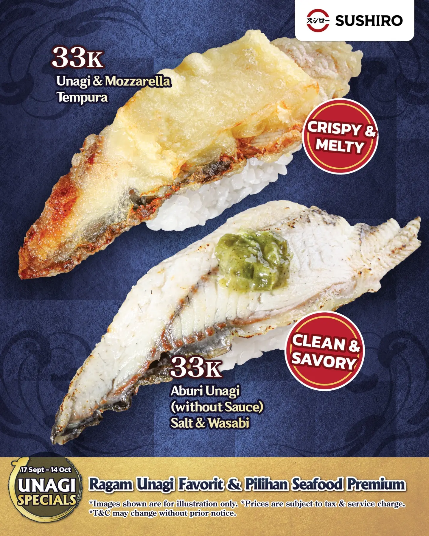 Unagi Crispy, Creamy, Savory & Premium Seafood di Sushiro, 17 Sep–14 Okt 2026 - Image 7