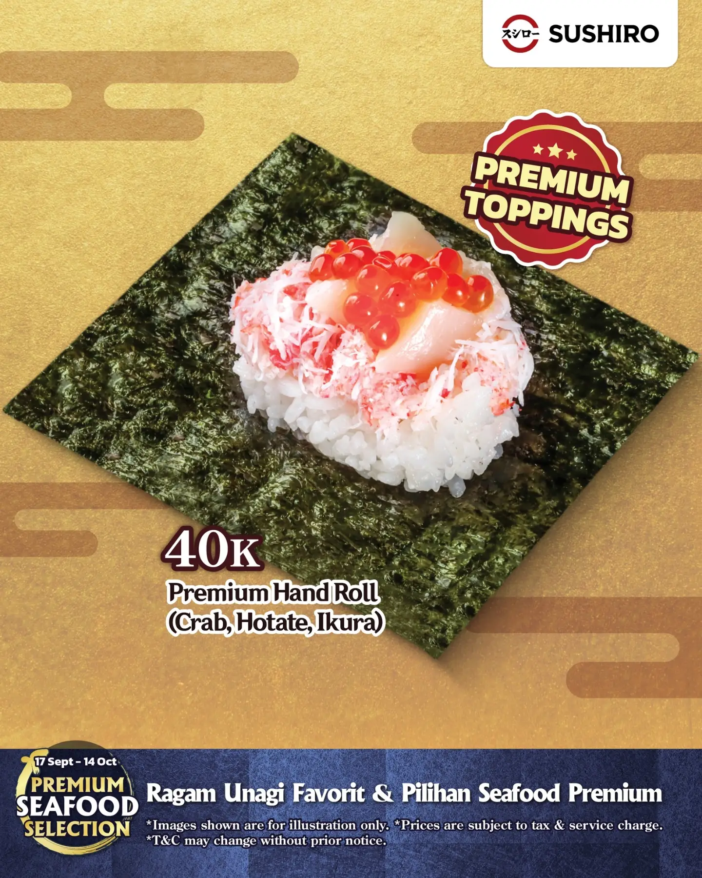 Unagi Crispy, Creamy, Savory & Premium Seafood di Sushiro, 17 Sep–14 Okt 2026 - Image 5
