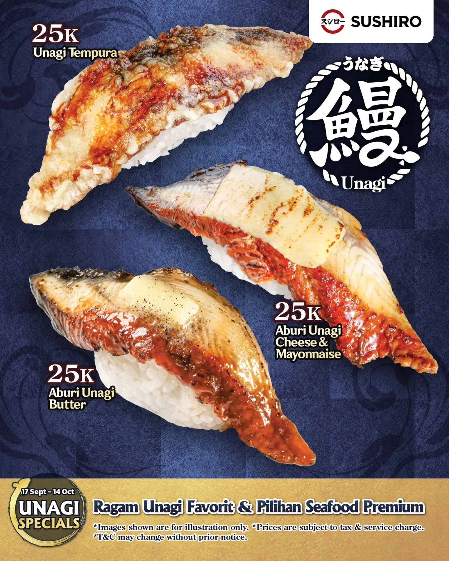 Unagi Crispy, Creamy, Savory & Premium Seafood di Sushiro, 17 Sep–14 Okt 2026 - Image 4