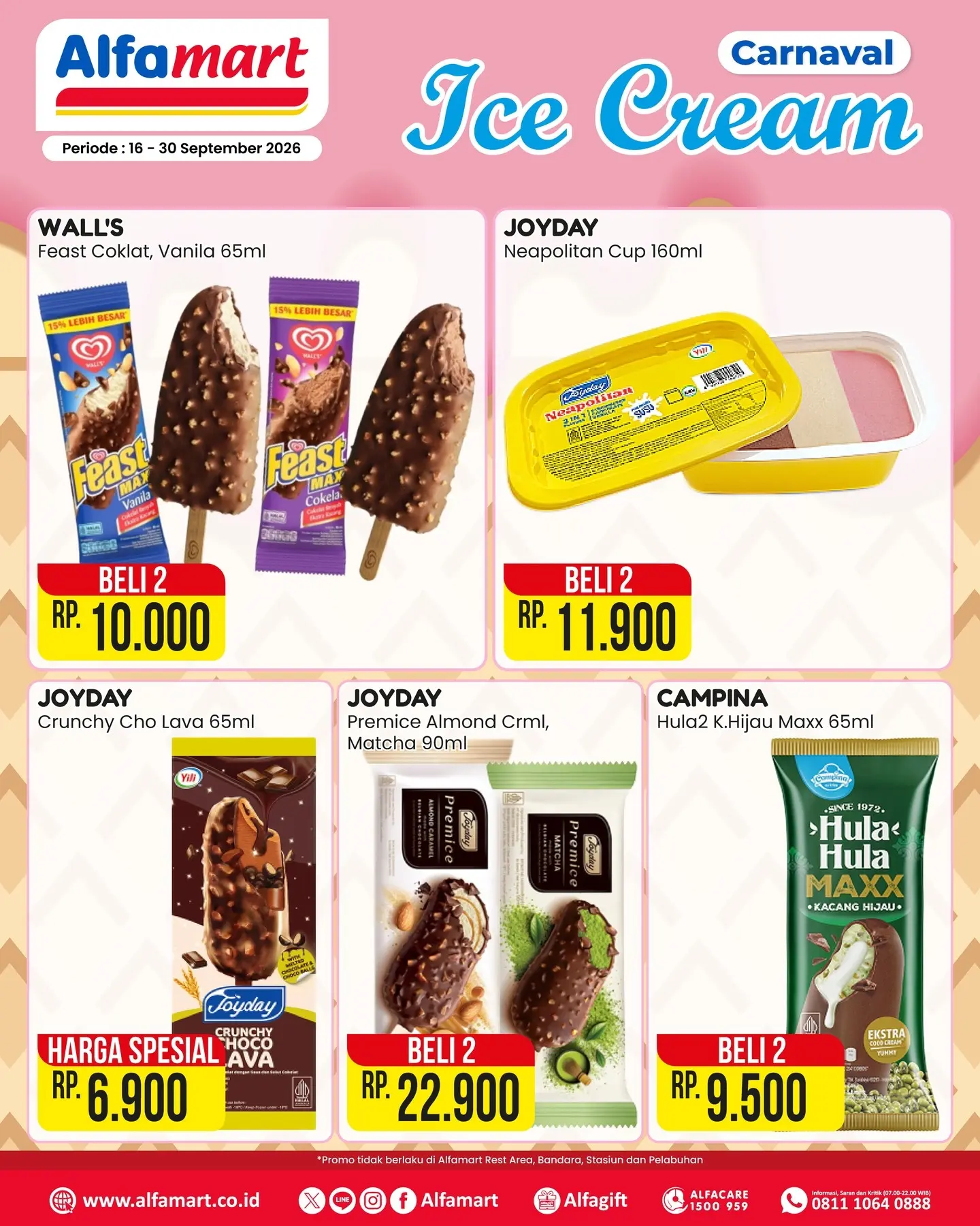Ice Cream Fair Alfamart: Aneka Es Krim Promo Spesial 16-30 September 2026 - Image 2