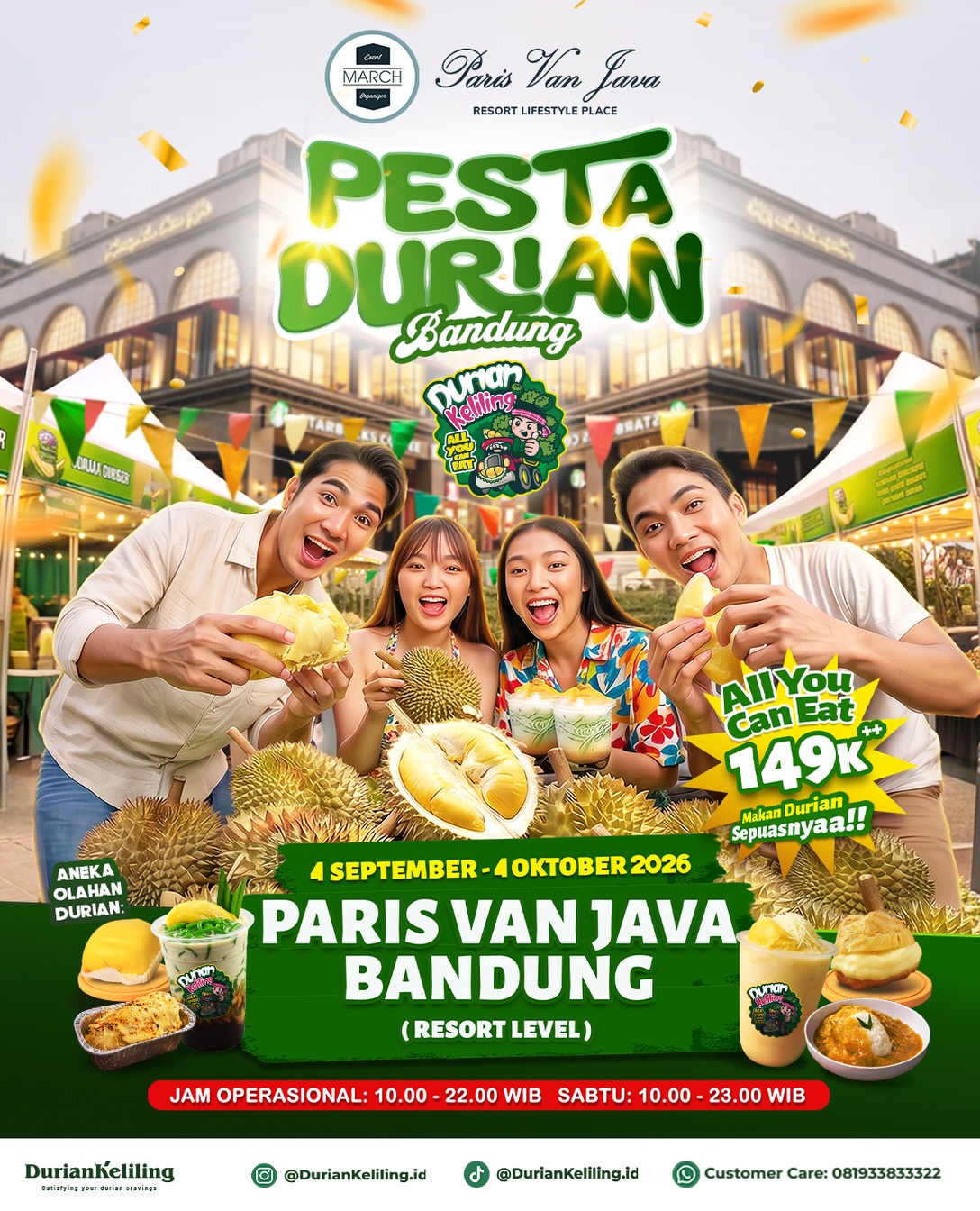 Makan Durian Sepuasnya Cuma 149K di 3 Lokasi, 4 Sep–4 Okt! - Image 5