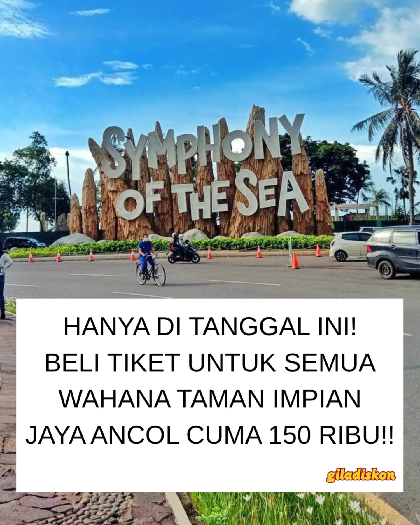 Tiket Rp150 Ribu Main Seharian di Semua Unit Ancol, 31 Okt 2026