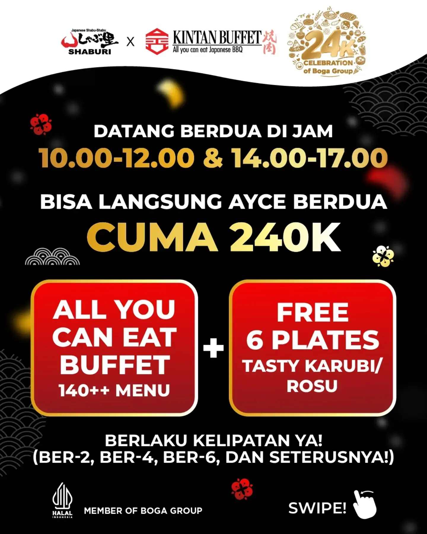 Tinggal 2 Hari Lagi! AYCE Berdua di Kintan Cuma 240K - Image 2