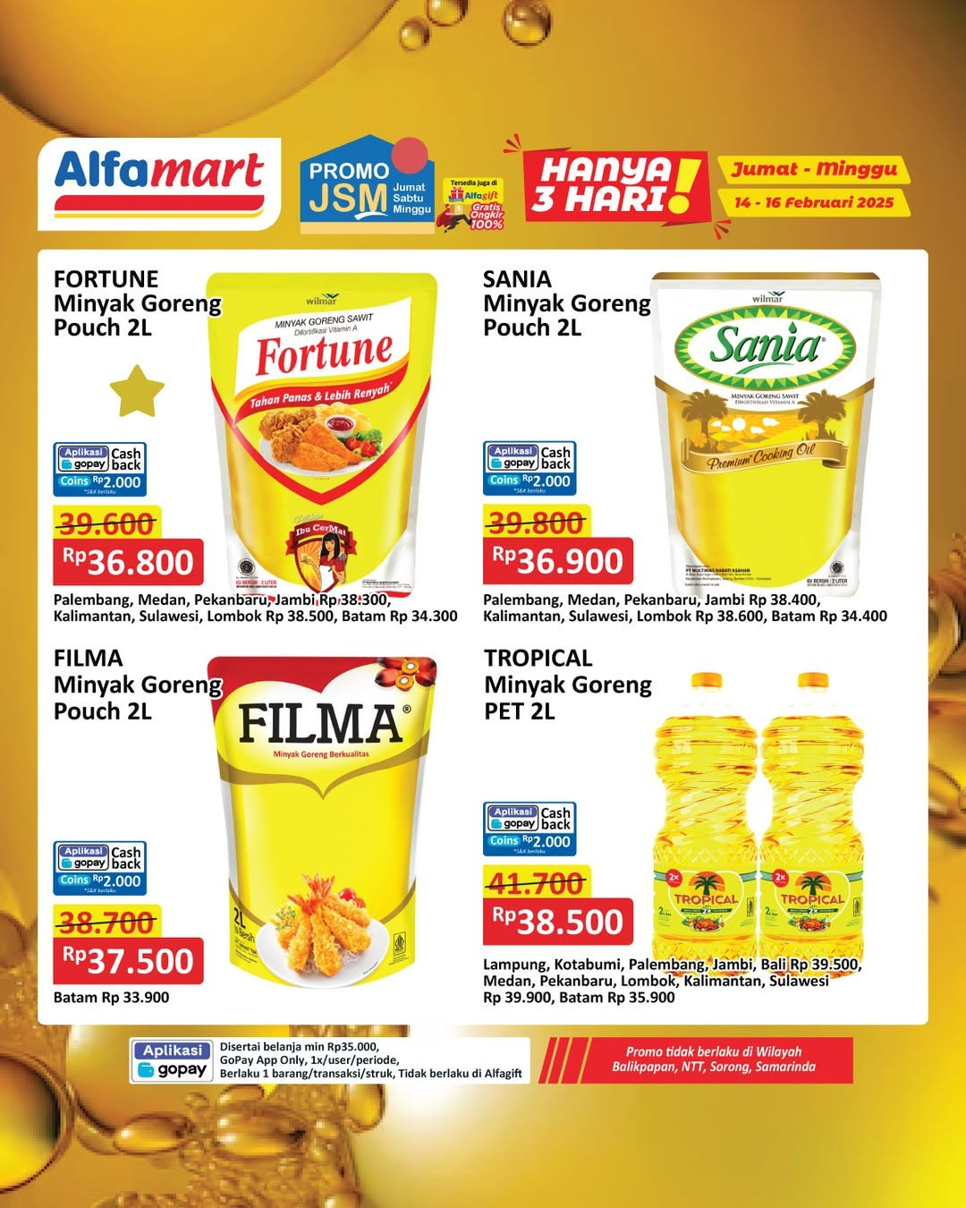 Promo Alfamart JSM Weekend Periode 14 - 16 Februari 2025