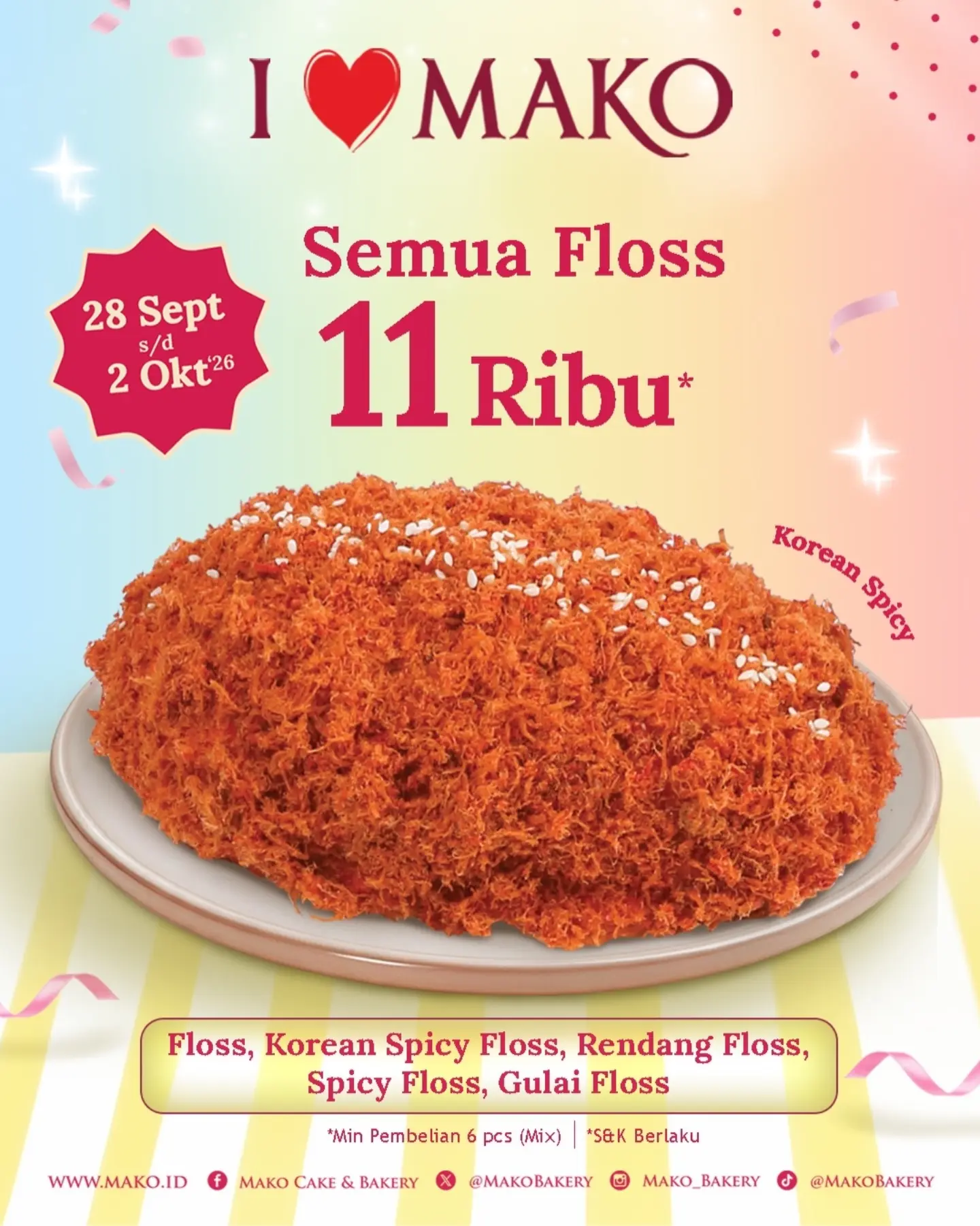 MAKO Bakery Kembali! Roti Mulai 9 Ribuan, 28 Sep–2 Okt 2026 - Image 3