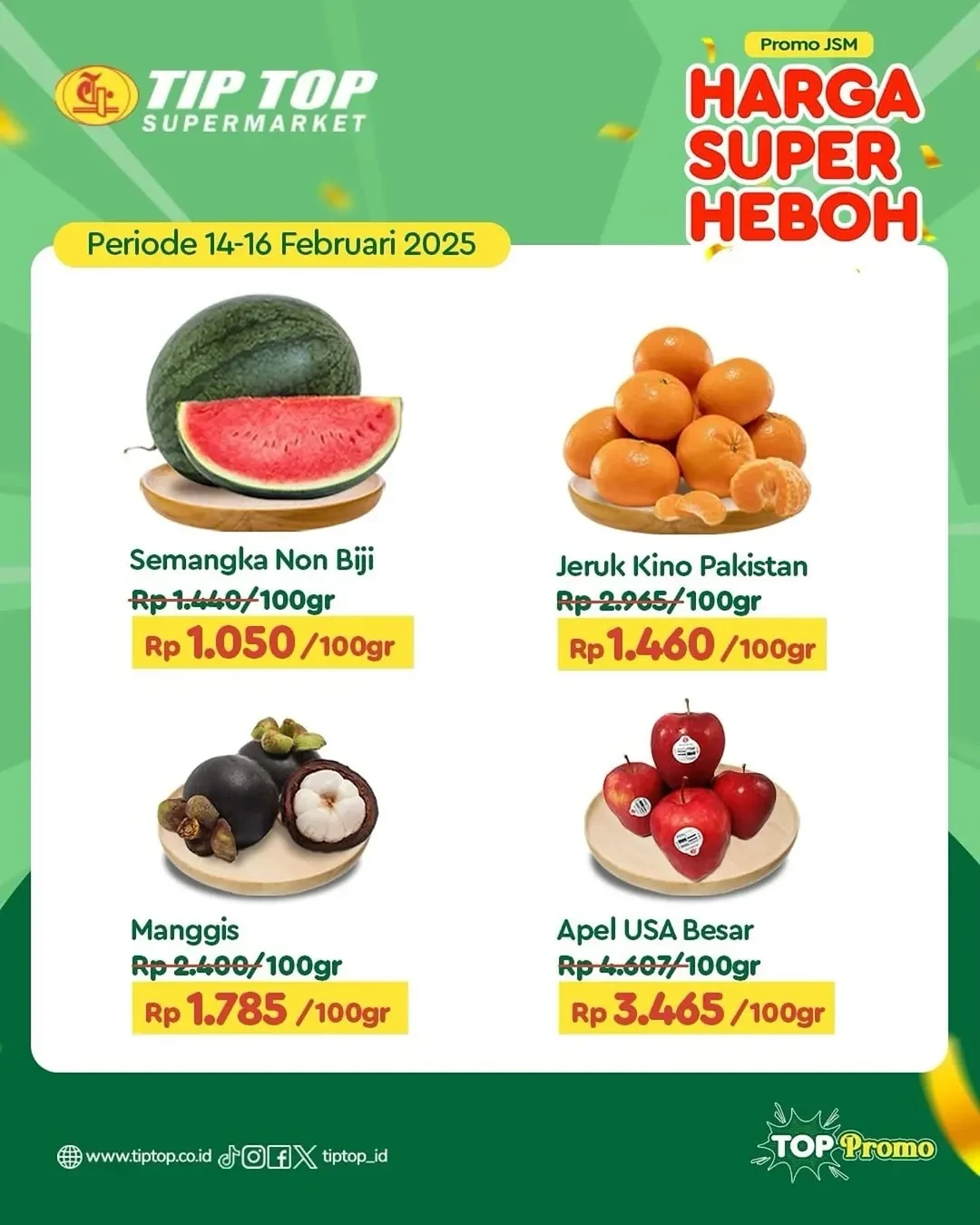 Promo Tip Top JSM Harga Super Heboh  14 - 16 Februari 2025 - Image 8