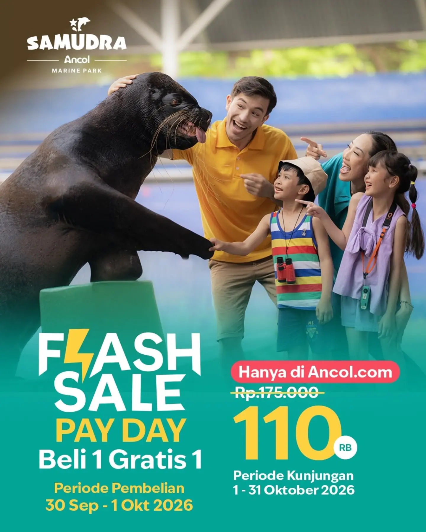 Beli 1 Gratis 1 Tiket Ancol Mulai Rp60RB, Cuma 2 Hari! - Image 4