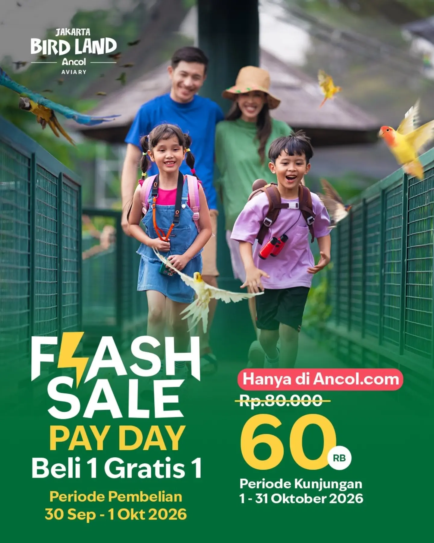 Beli 1 Gratis 1 Tiket Ancol Mulai Rp60RB, Cuma 2 Hari! - Image 3