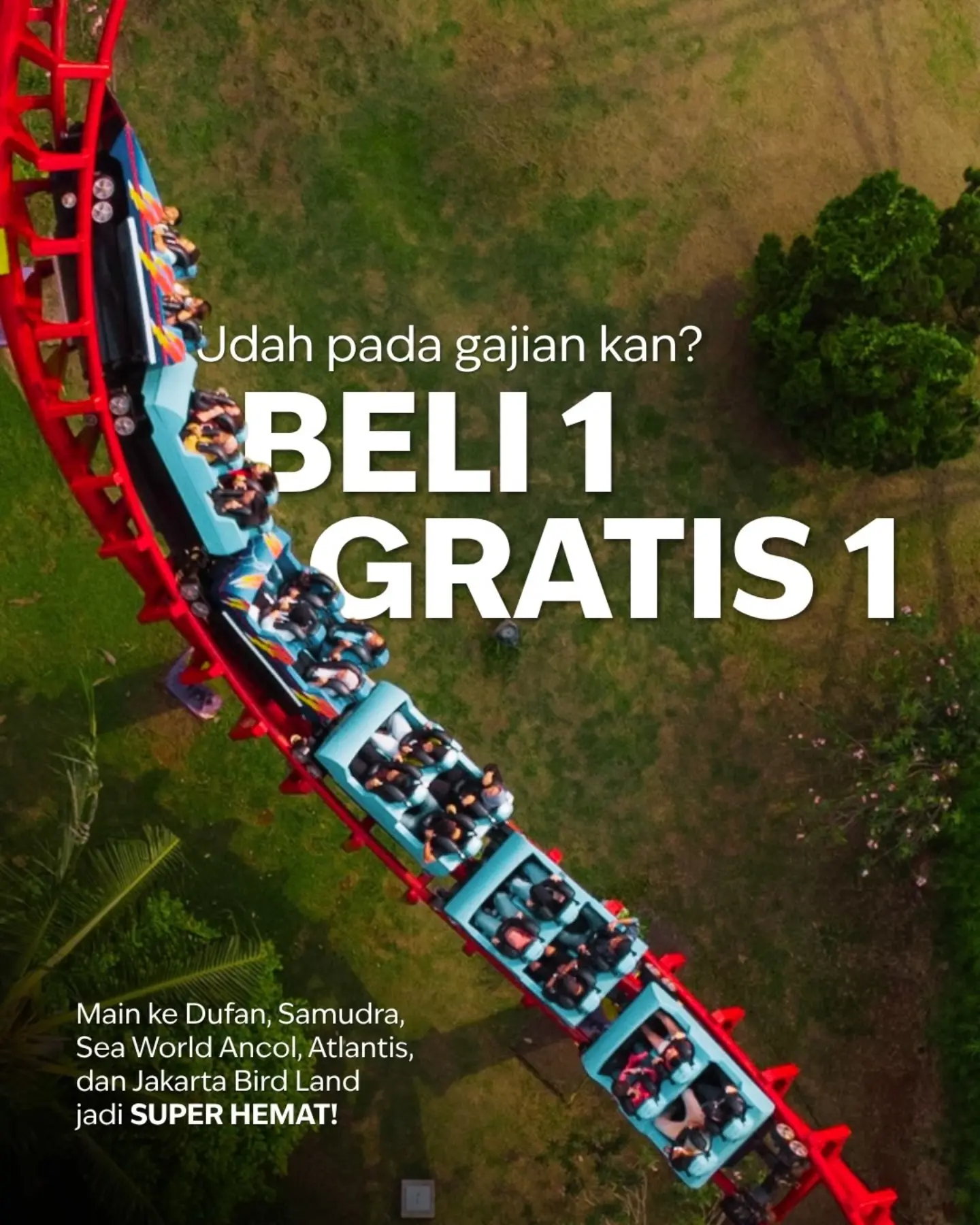 Beli 1 Gratis 1 Tiket Ancol Mulai Rp60RB, Cuma 2 Hari! - Image 2