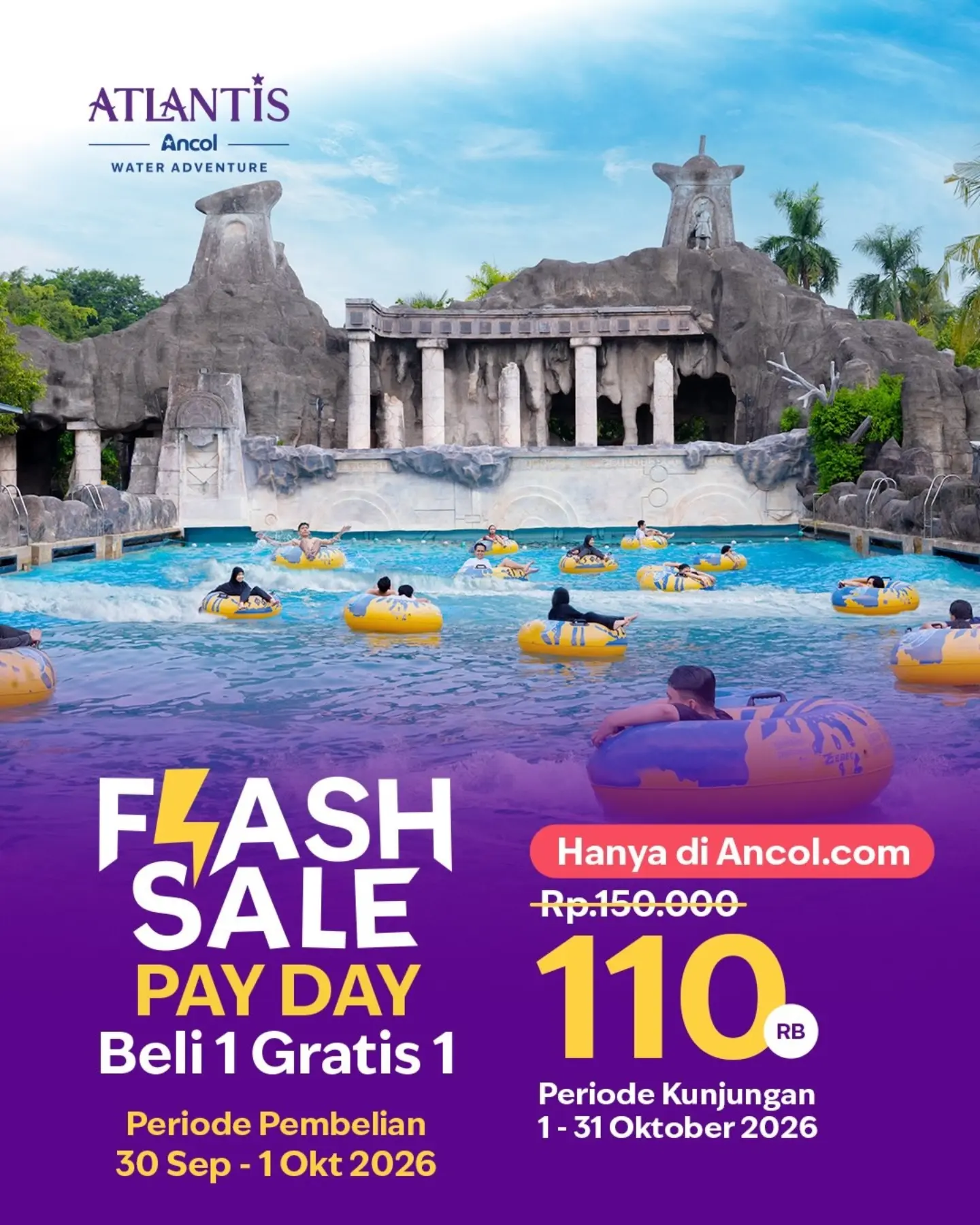 Beli 1 Gratis 1 Tiket Ancol Mulai Rp60RB, Cuma 2 Hari! - Image 5