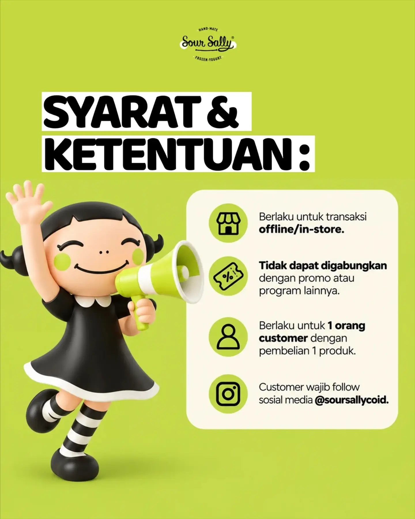 Sour Sally: Buy 1 Large Cup, Get 1 Regular FREE (6–7 PM Flash Hour) - Image 3
