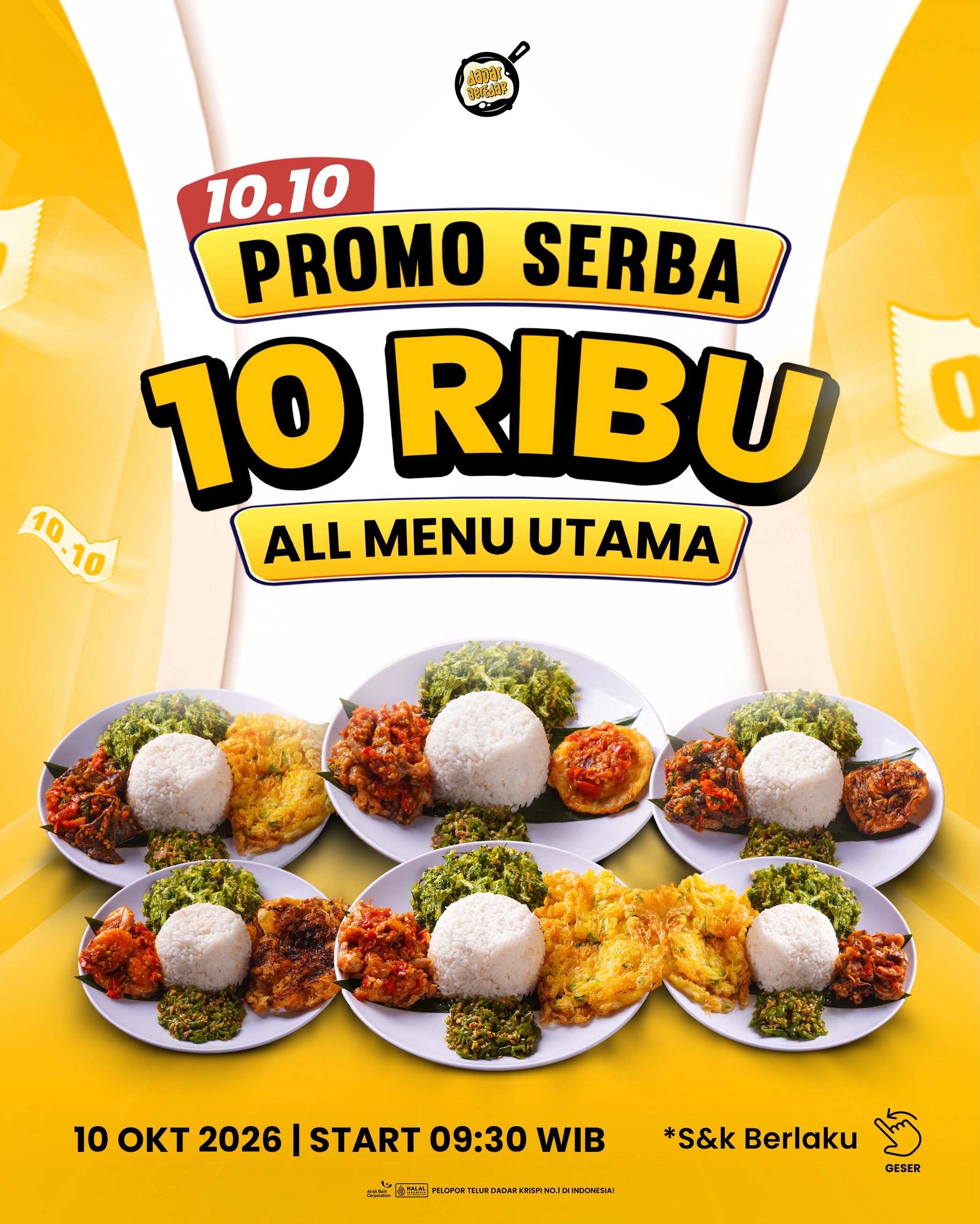 Dadar Beredar Serba Rp10.000, 10 Oktober 2026 Mulai 09.30 WIB - Image 2