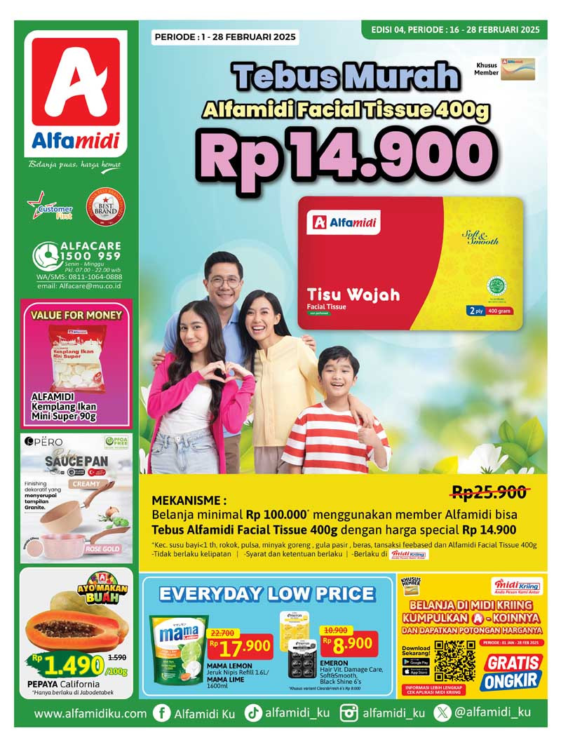 Katalog Promo Alfamidi Periode 16 - 28 Februari 2025 - Image 2