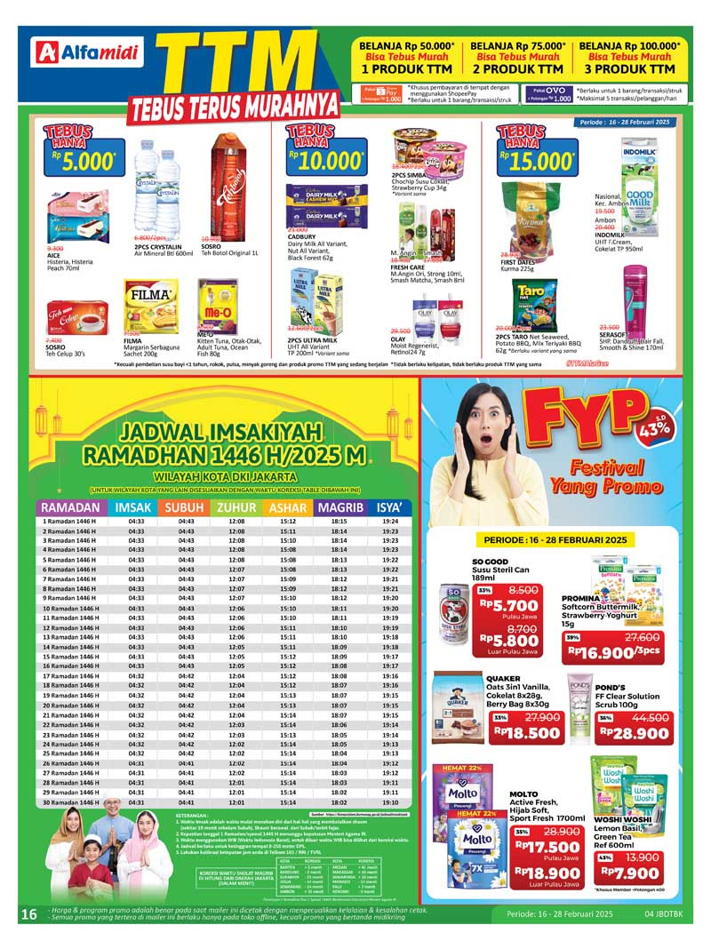 Katalog Promo Alfamidi Periode 16 - 28 Februari 2025 - Image 17