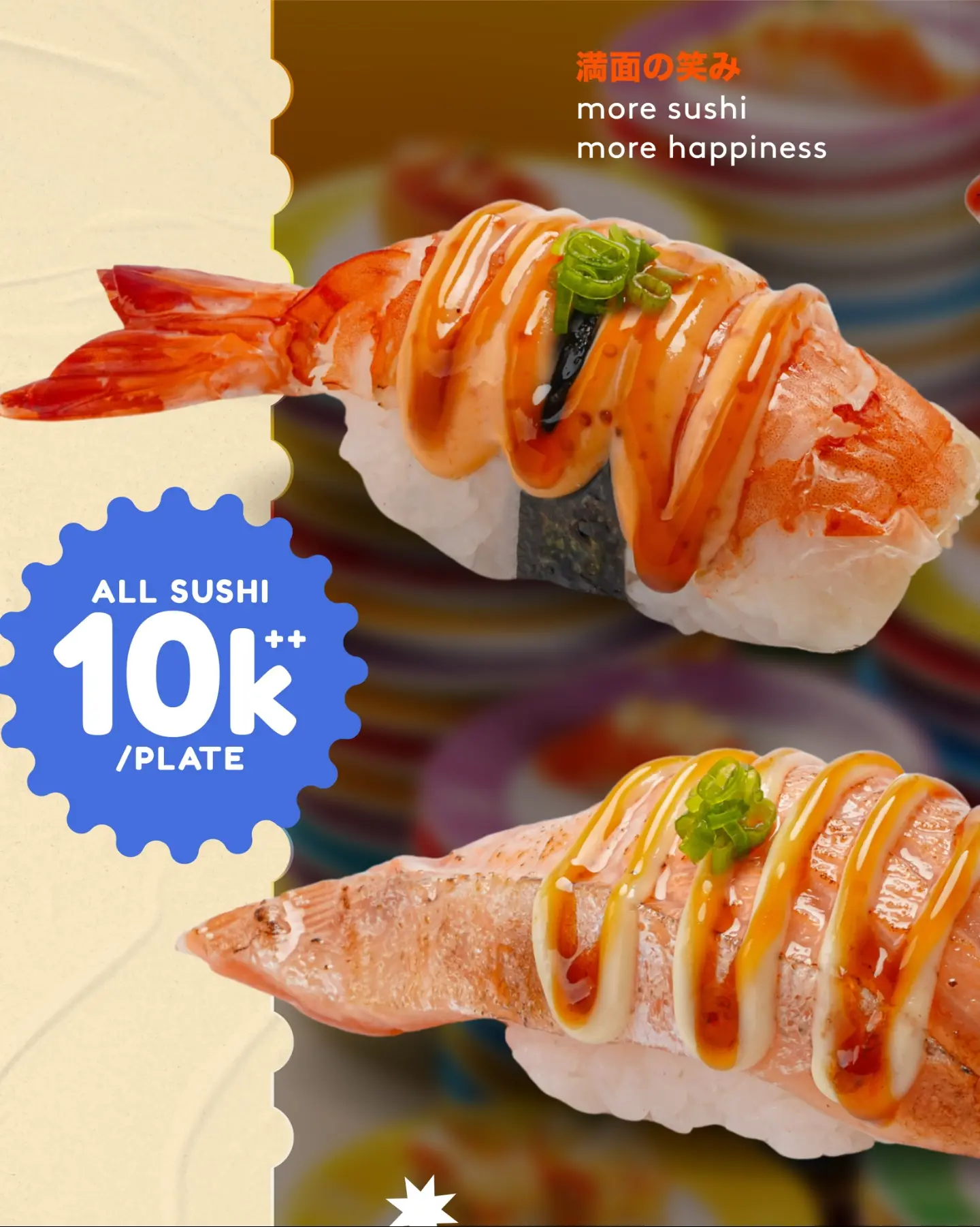 Monday Sushi 10K/Plate for Hiro Club Members at All Outlets - Image 2