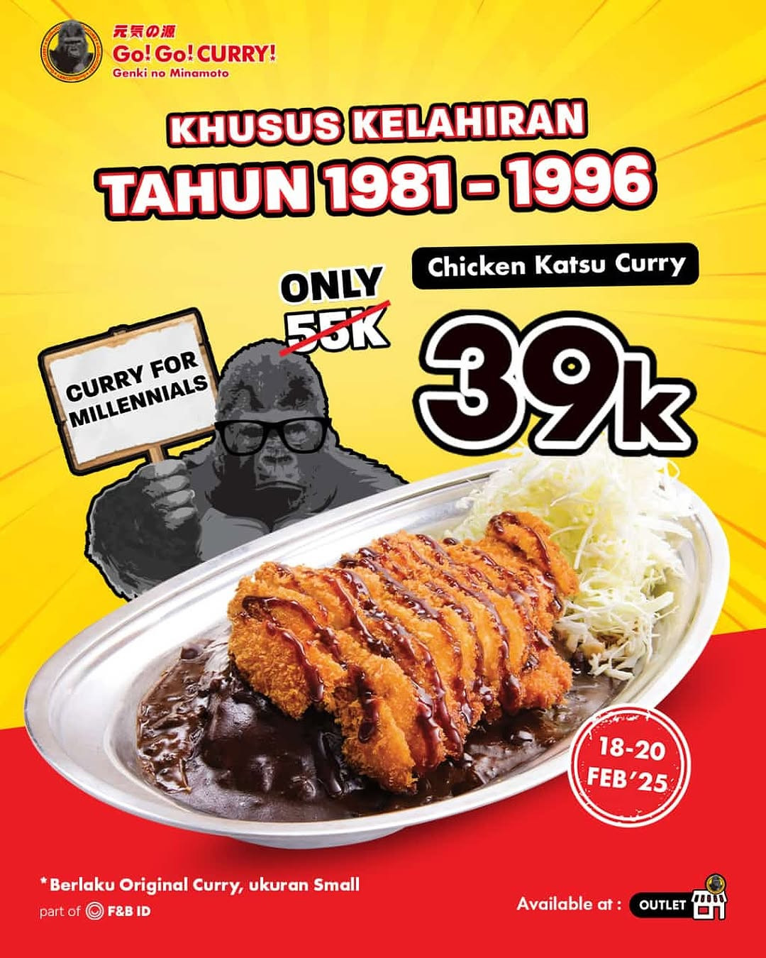 Promo Go Go Curry Chicken Katsu Curry Hanya Rp 39K Untuk Millenial - Image 2