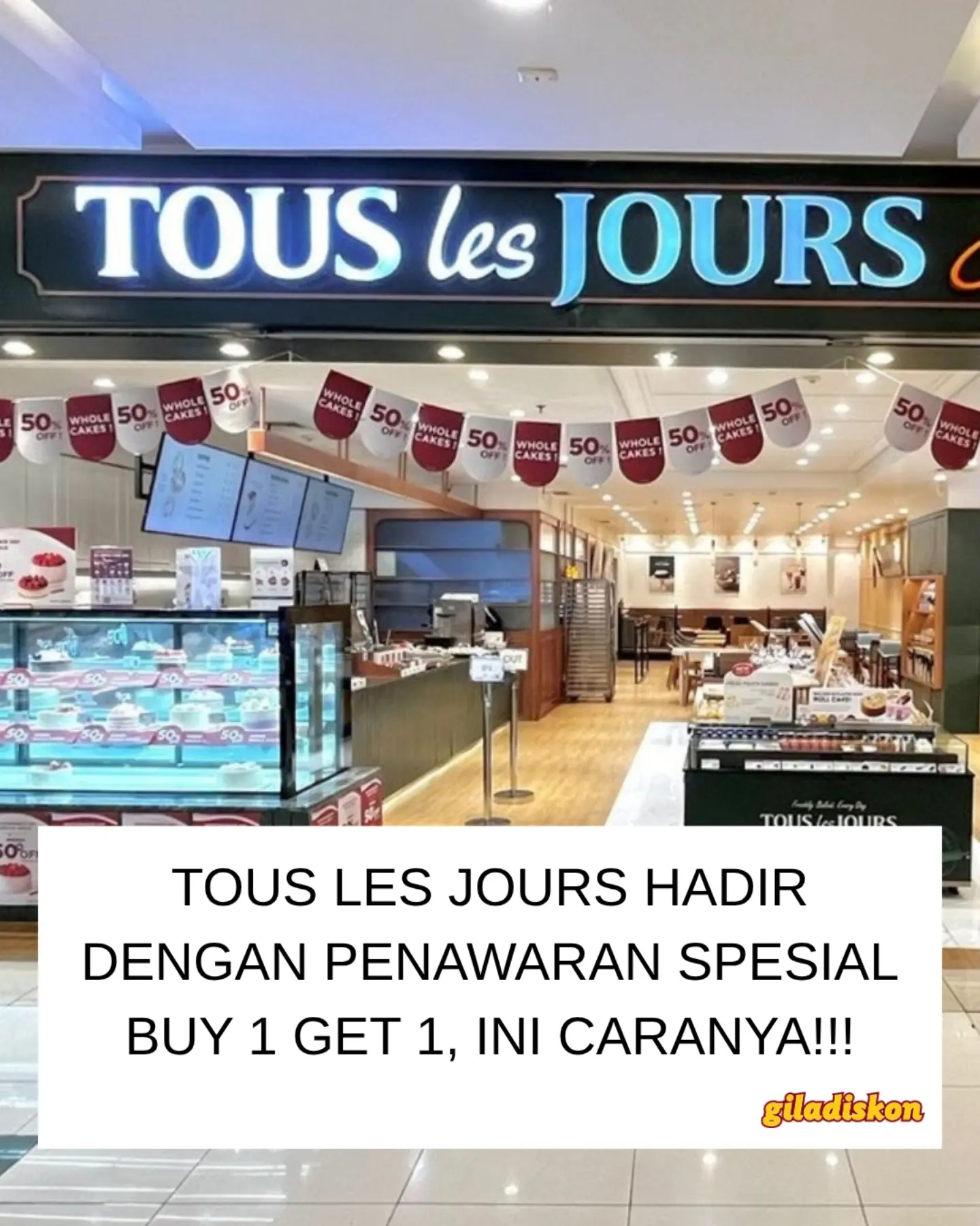 TLJ IG Followers: Buy 1 Get 1 at Tous Les Jours, 8–10 Oct 2026 - Image 1