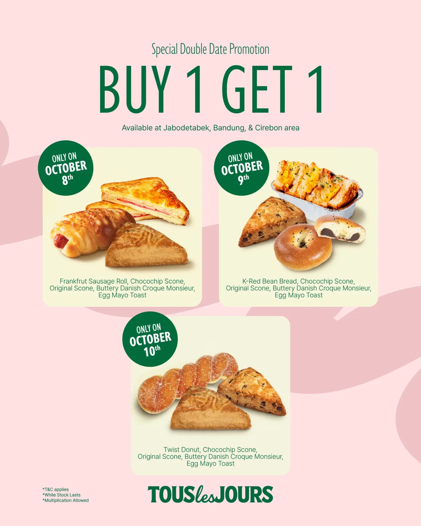 TLJ IG Followers: Buy 1 Get 1 at Tous Les Jours, 8–10 Oct 2026 - Image 3