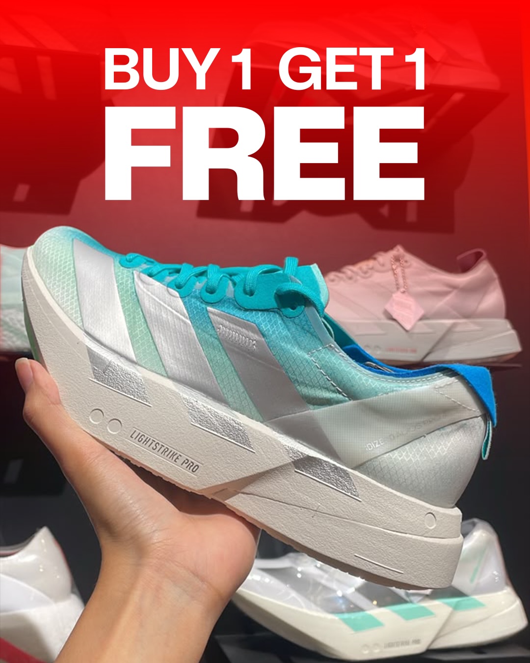 Buruan, Starting Lane Buy 1 Get 1 Free Sepatu Lari + Diskon 20% (9–11 Okt 2026) - Image 2