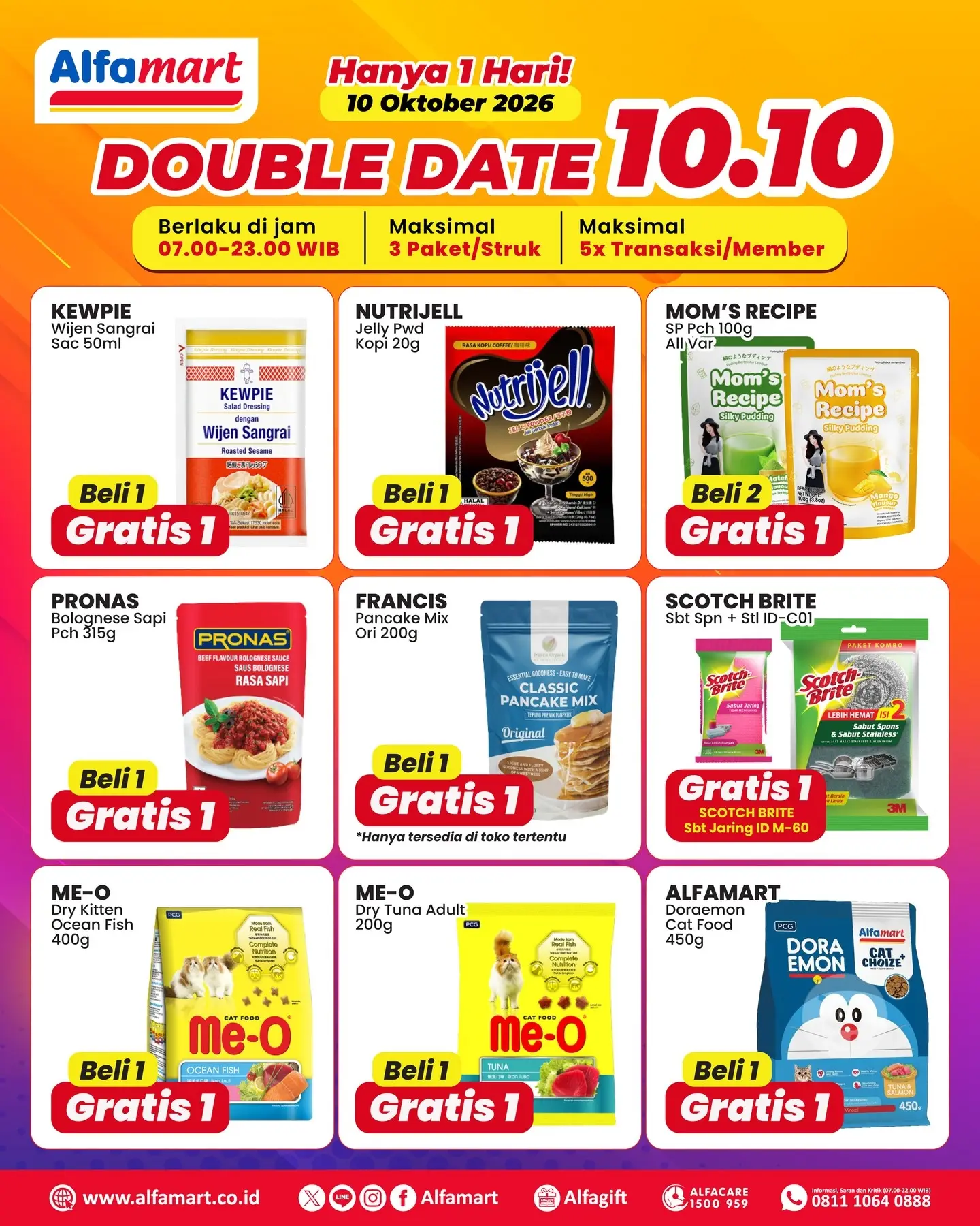 Double Date 10.10 Alfamart: Beli 1 Bonus, Beli 2 Bonus Lagi! - Image 6