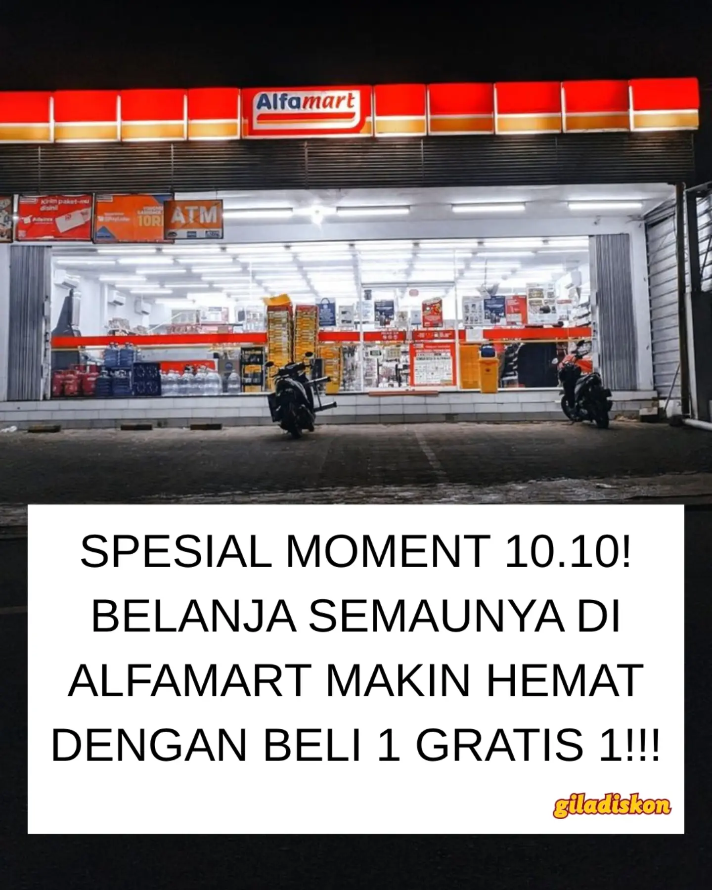 Double Date 10.10 Alfamart: Beli 1 Bonus, Beli 2 Bonus Lagi! - Image 1