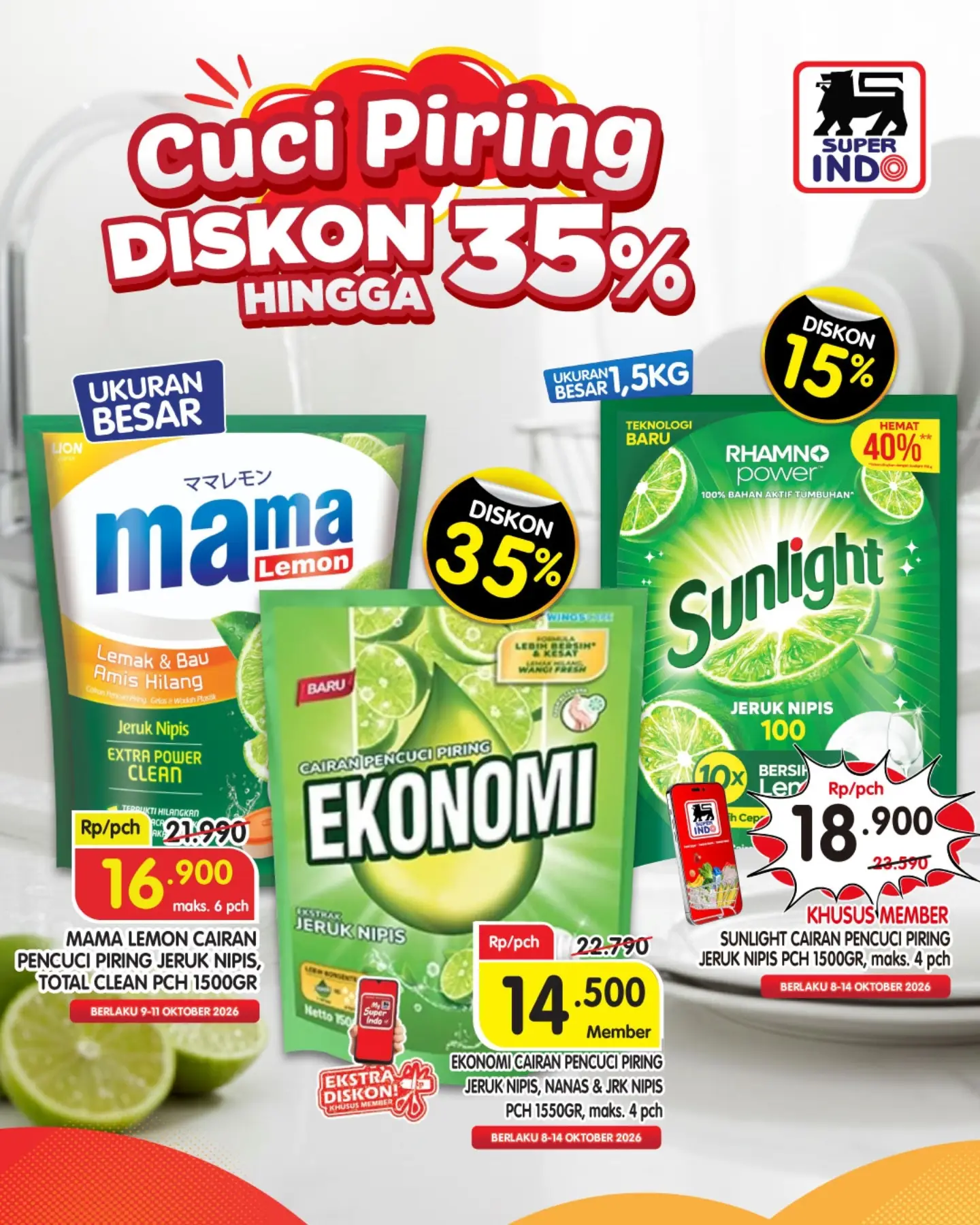 Promo 10.10 Super Indo: B1G1 Pewangi & Pelembut, Diskon Deterjen - Image 10