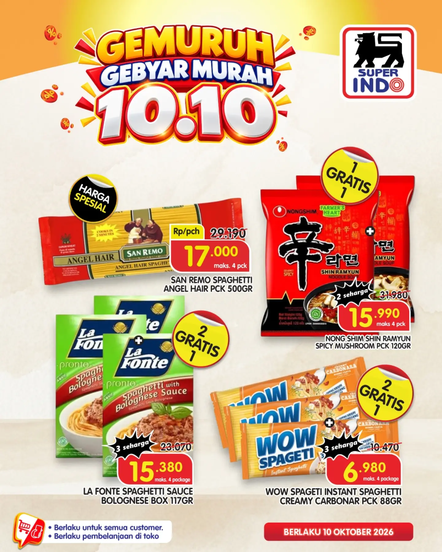 Promo 10.10 Super Indo: B1G1 Pewangi & Pelembut, Diskon Deterjen - Image 5