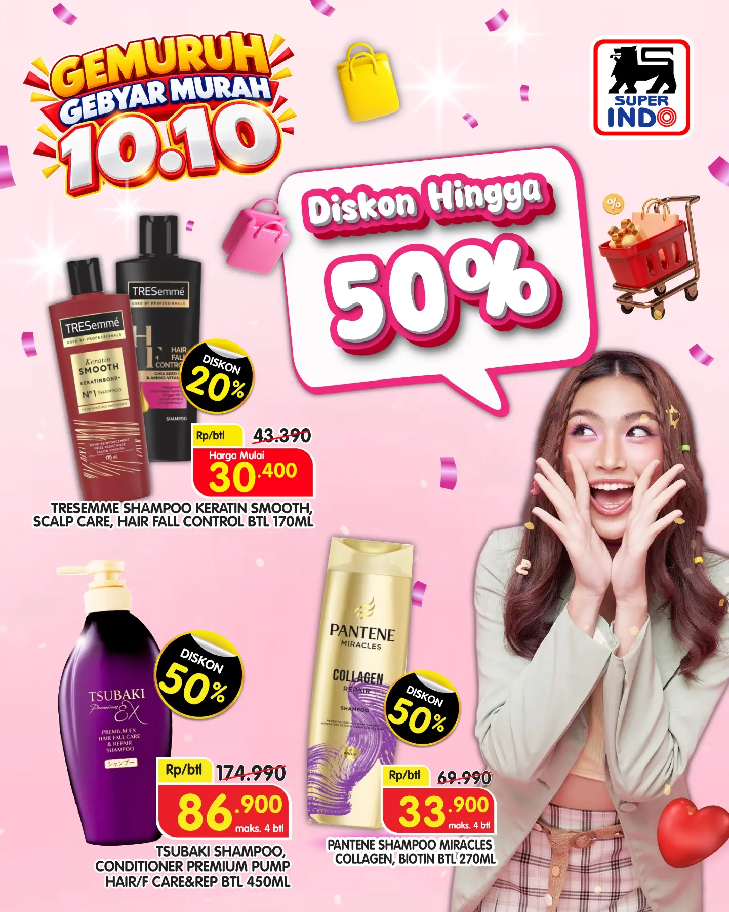 Promo 10.10 Super Indo: B1G1 Pewangi & Pelembut, Diskon Deterjen - Image 2