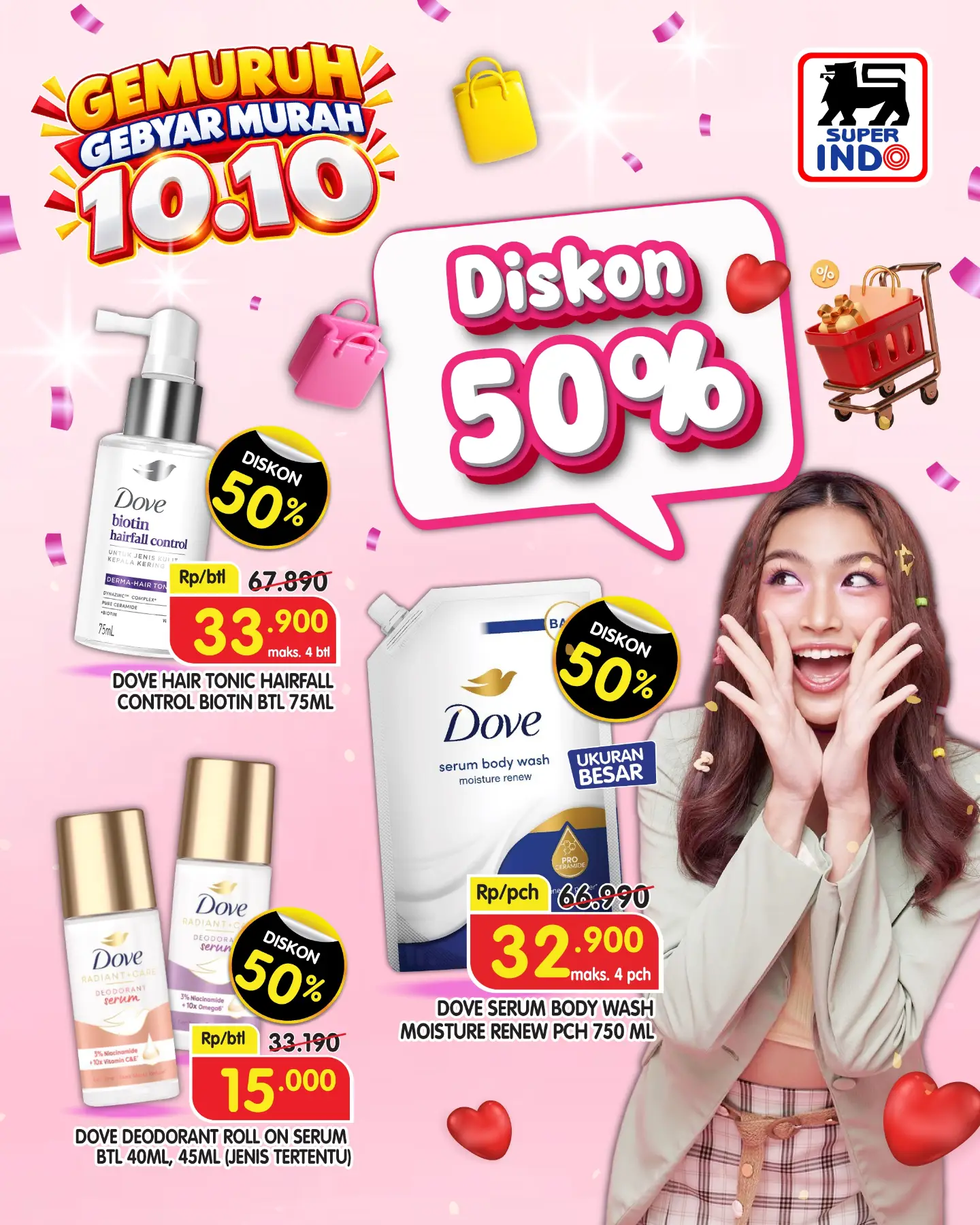 Promo 10.10 Super Indo: B1G1 Pewangi & Pelembut, Diskon Deterjen - Image 3