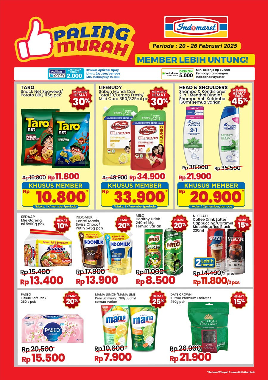 Promo Indomaret Paling Murah 20 - 26 Februari 2025 - Image 2