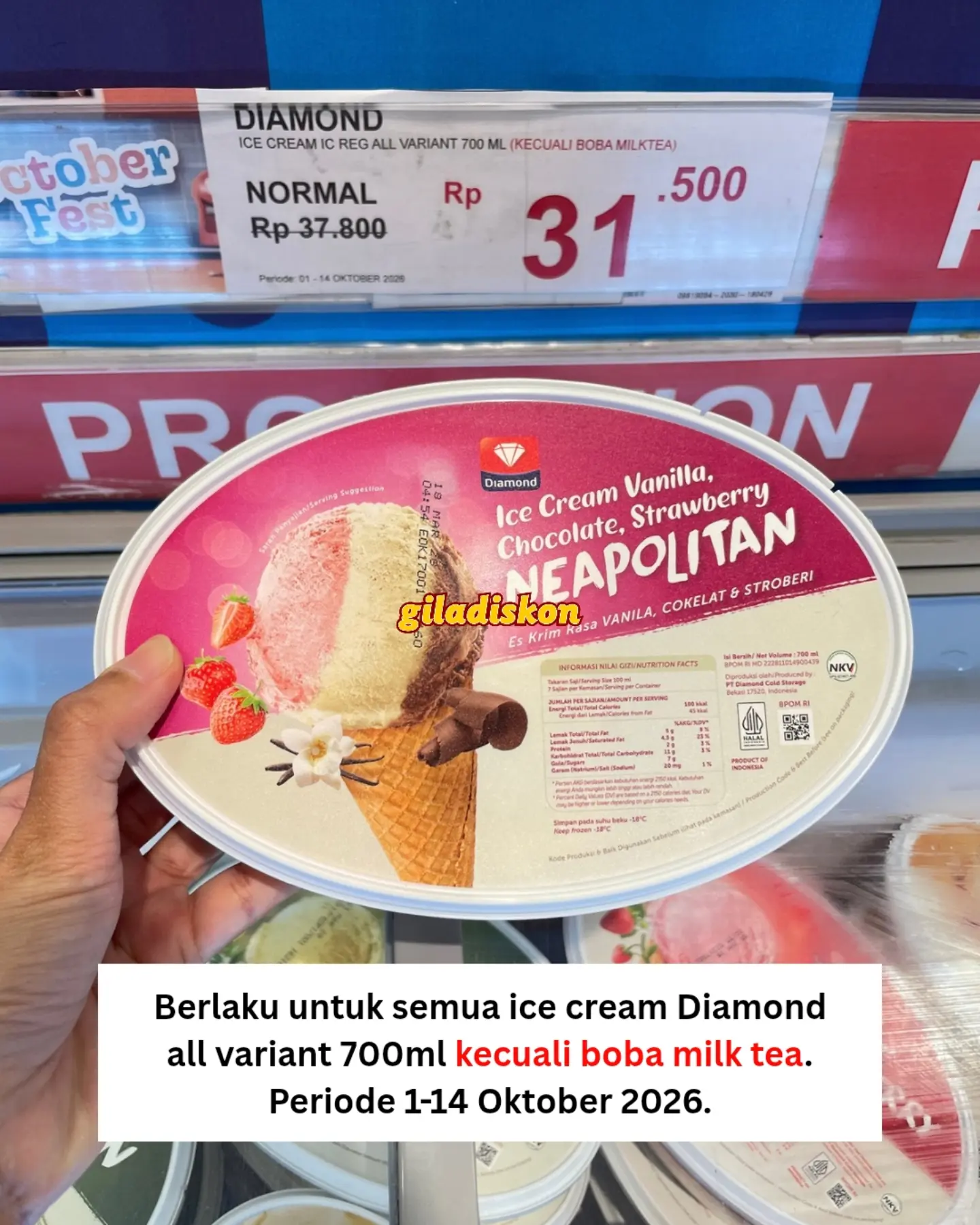 Serbu! Diskon Diamond Ice Cream di AEON Store Semua Outlet hingga 14 Oktober - Image 2