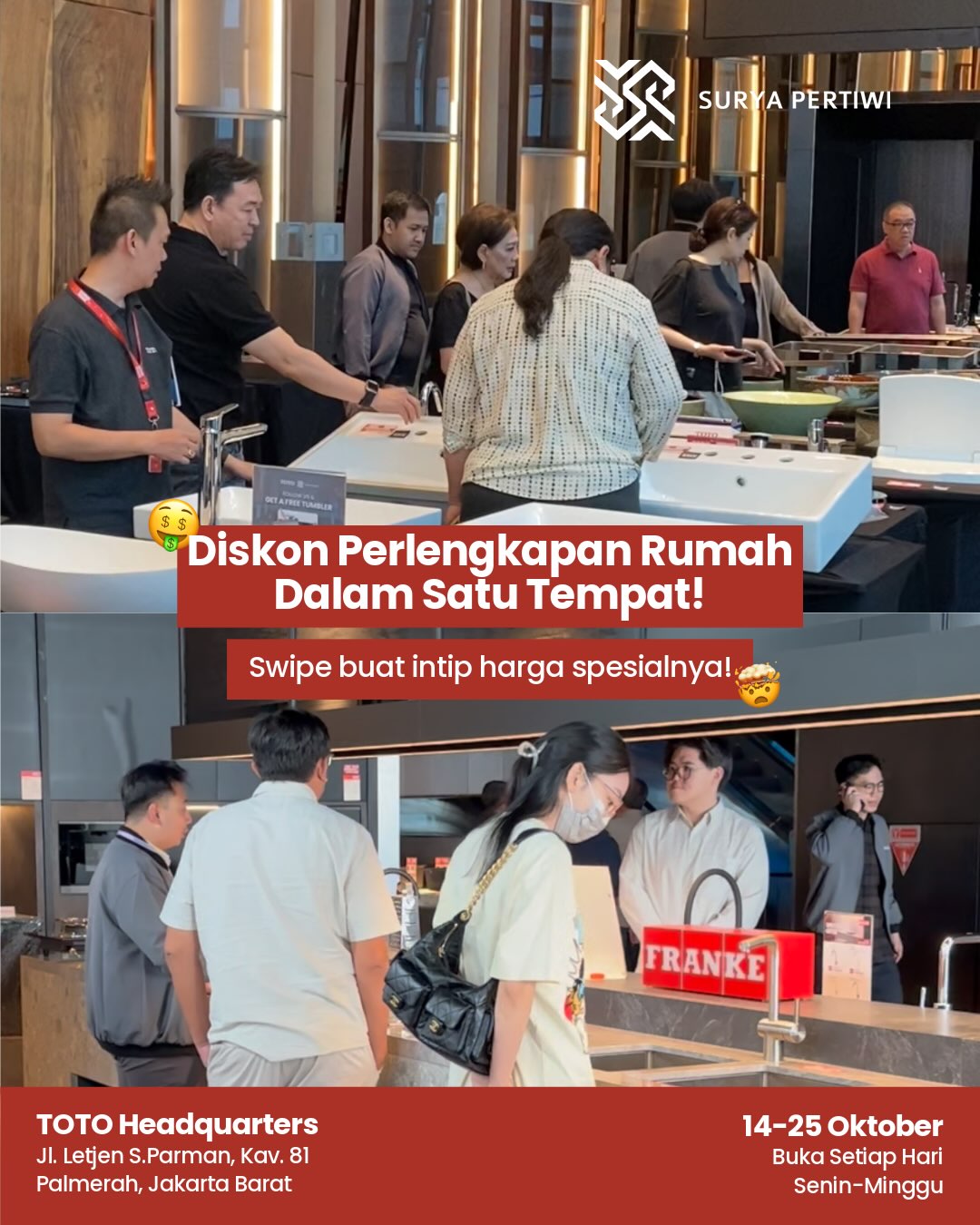 Boombastic End Year Sale Diskon Hingga 90% di TOTO HQ Jakarta 14-25 Okt 2026 - Image 1
