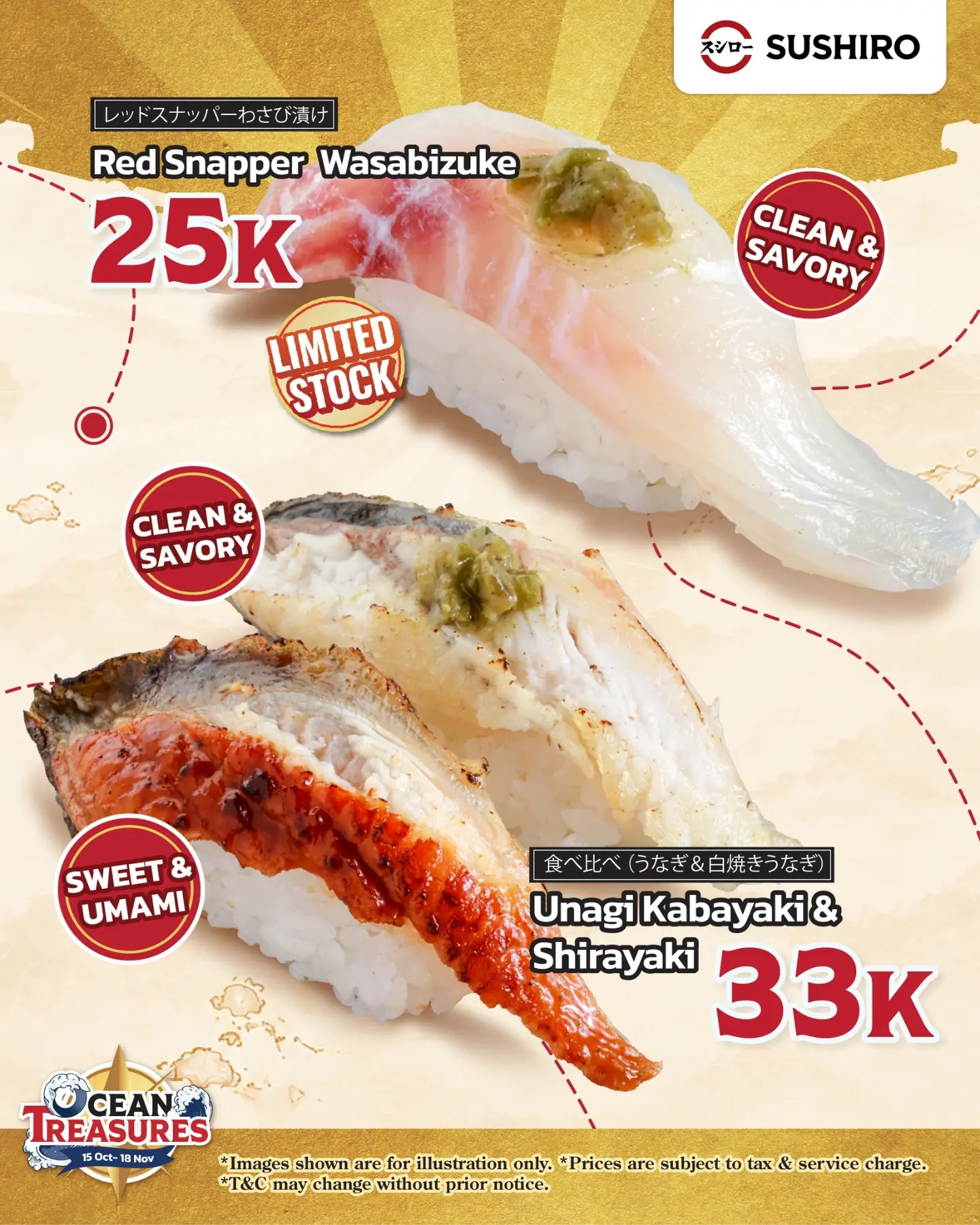 Ocean Treasures Sushiro: Eksplor Ragam Seafood Spesial, 15 Okt–18 Nov 2026 - Image 7